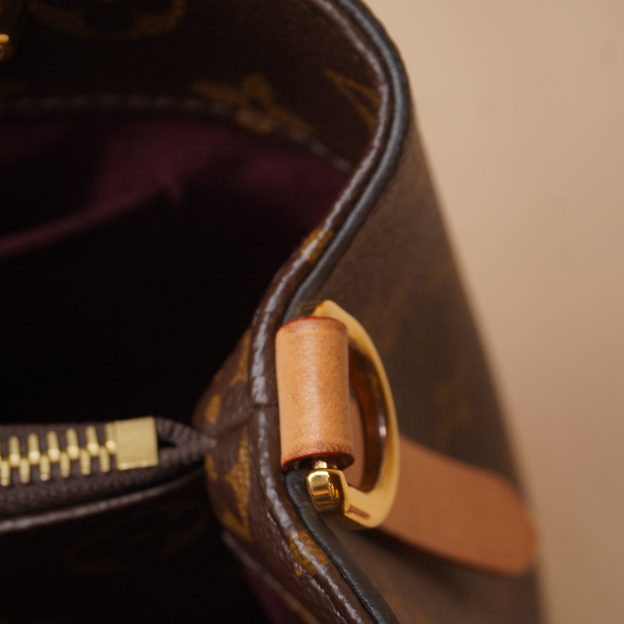 PRE-OWNED LV Monogram Canvas Montaigne MM Bag