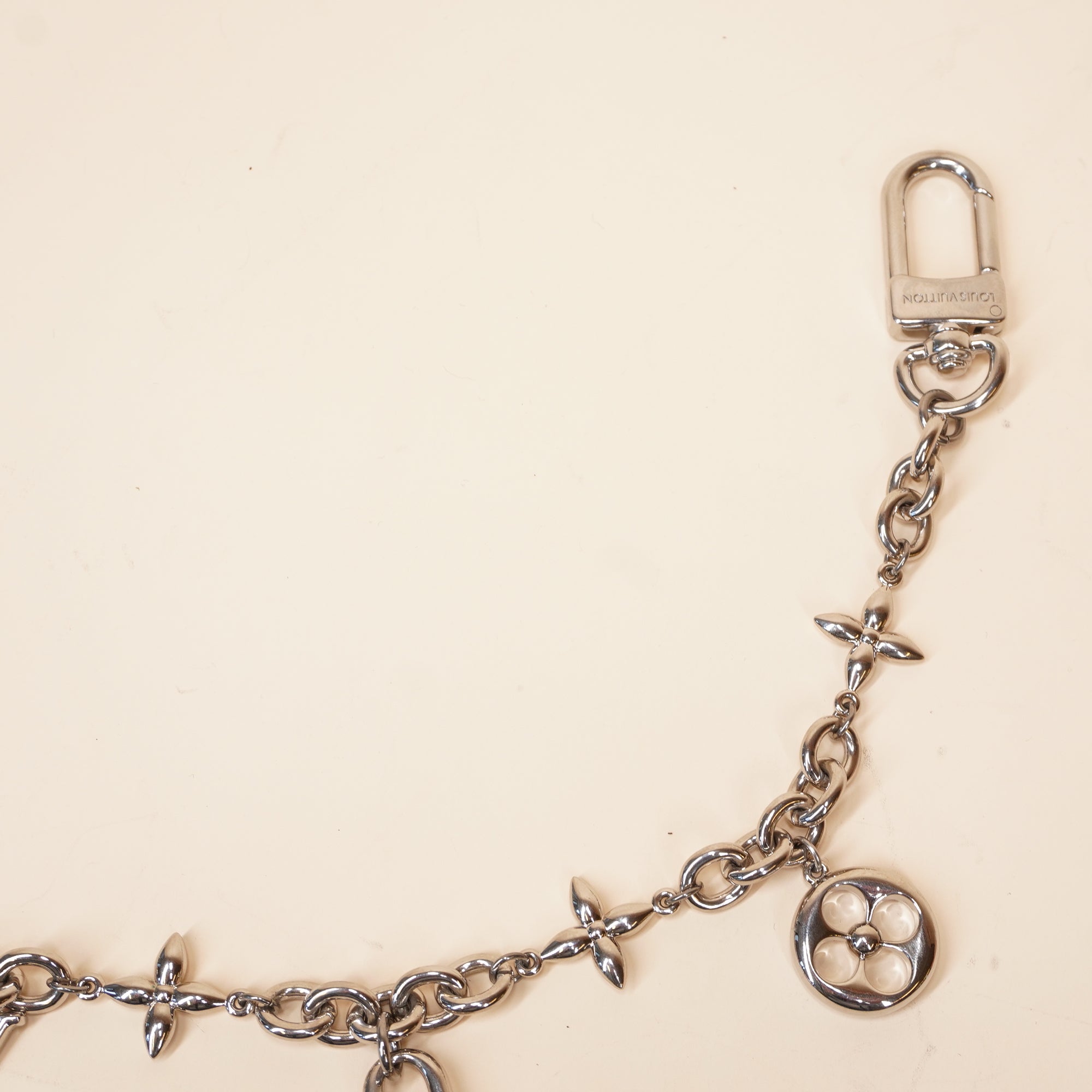 PRE-OWNED LV Iconic Silver Bag Charm