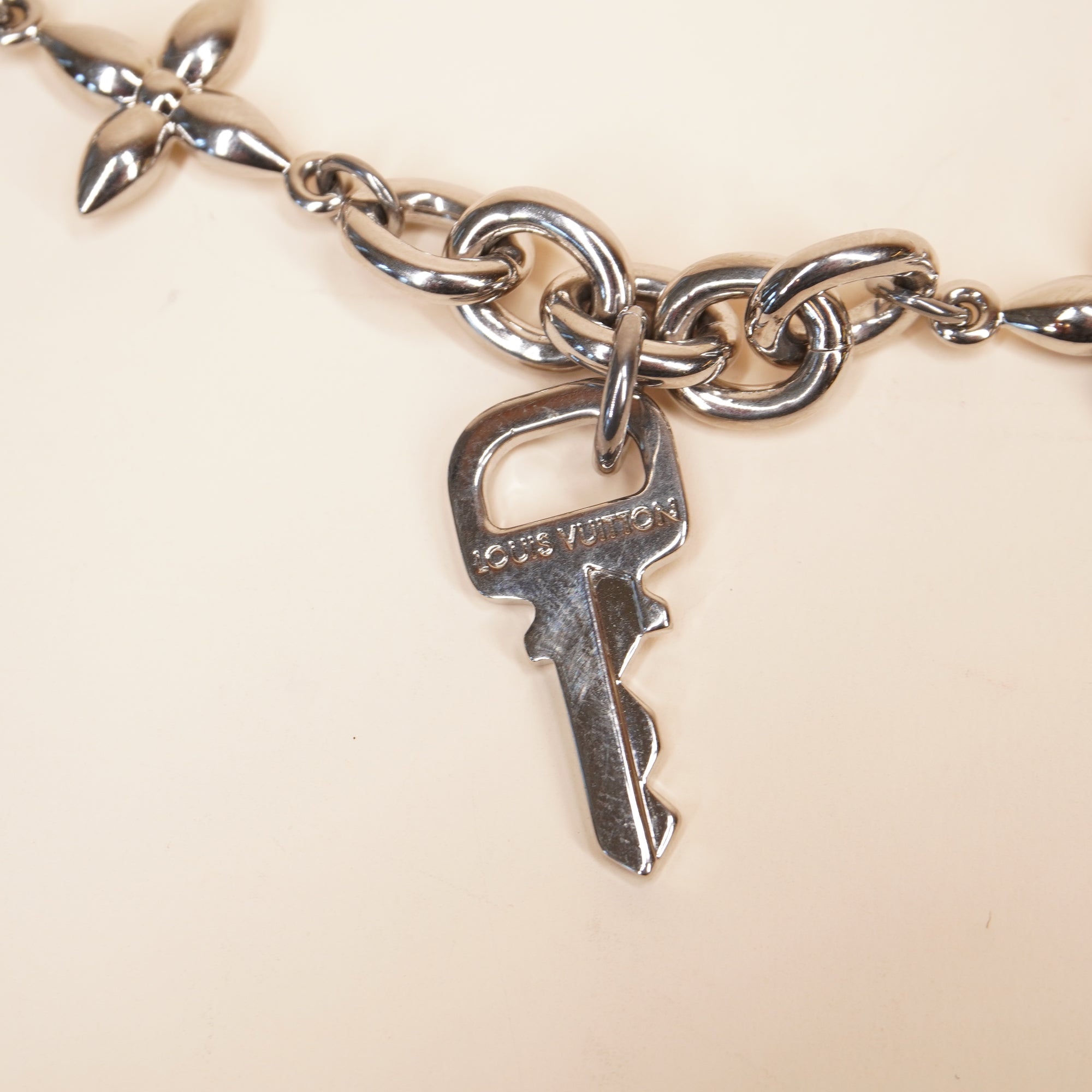 PRE-OWNED LV Iconic Silver Bag Charm