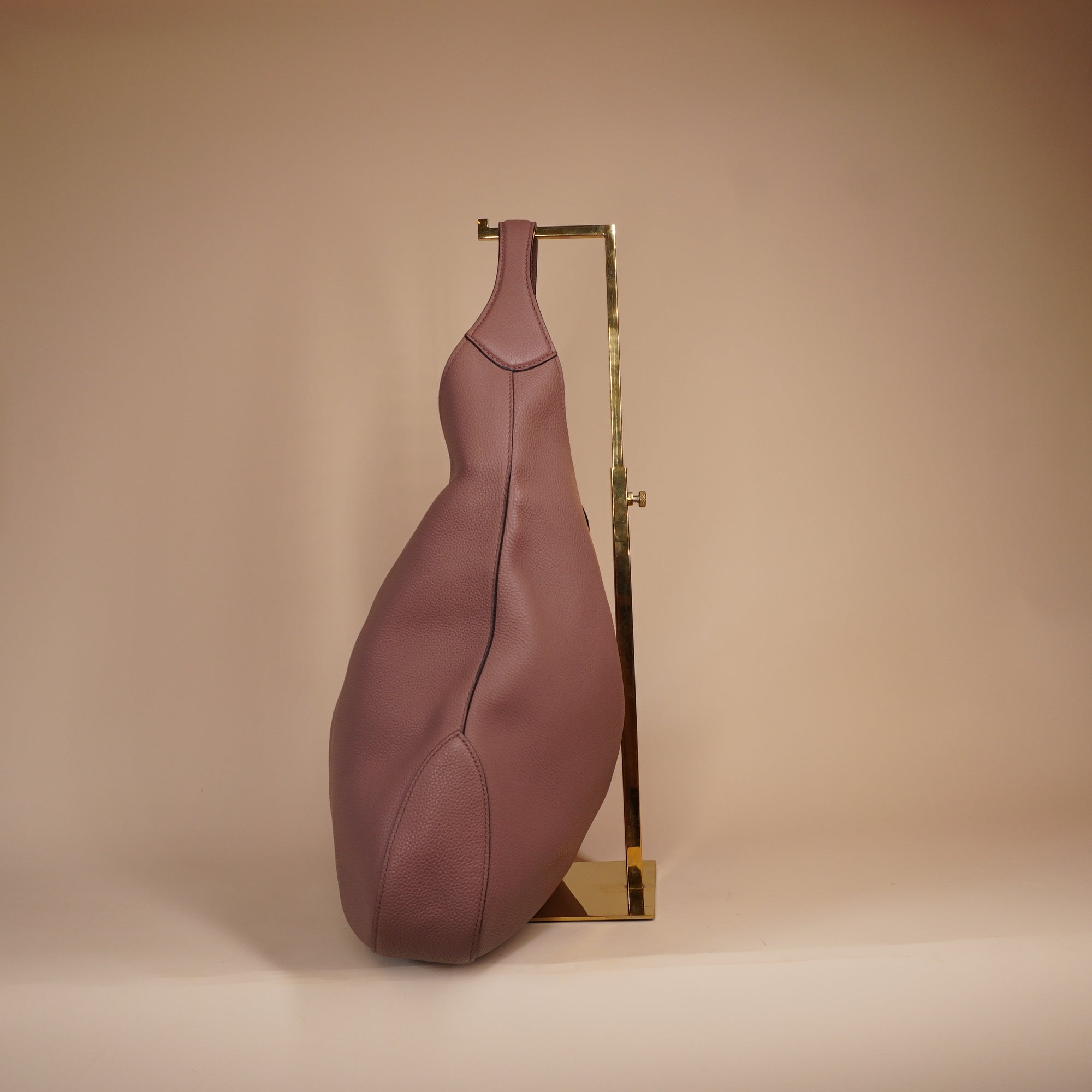PRE-OWNED GG Jackie Pink Soft Leather Hobo Bag