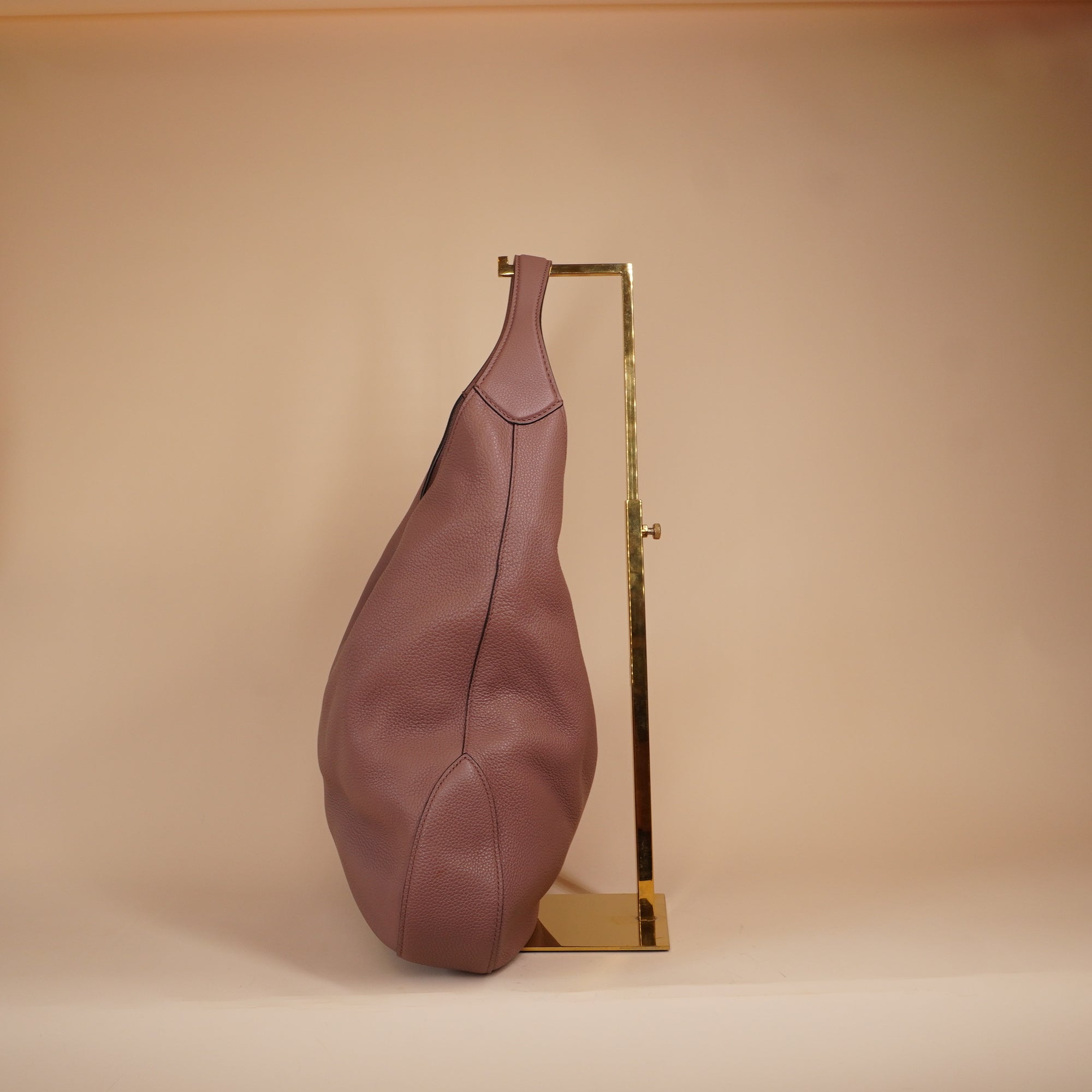 PRE-OWNED GG Jackie Pink Soft Leather Hobo Bag
