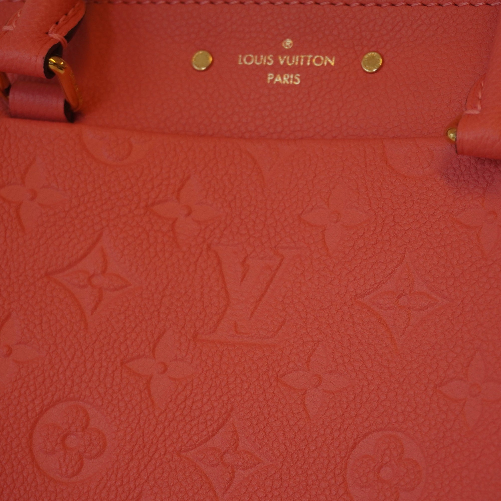 PRE-OWNED LV Pink Blossom Speedy 25 Monogram Empreinte Shoulder Bag