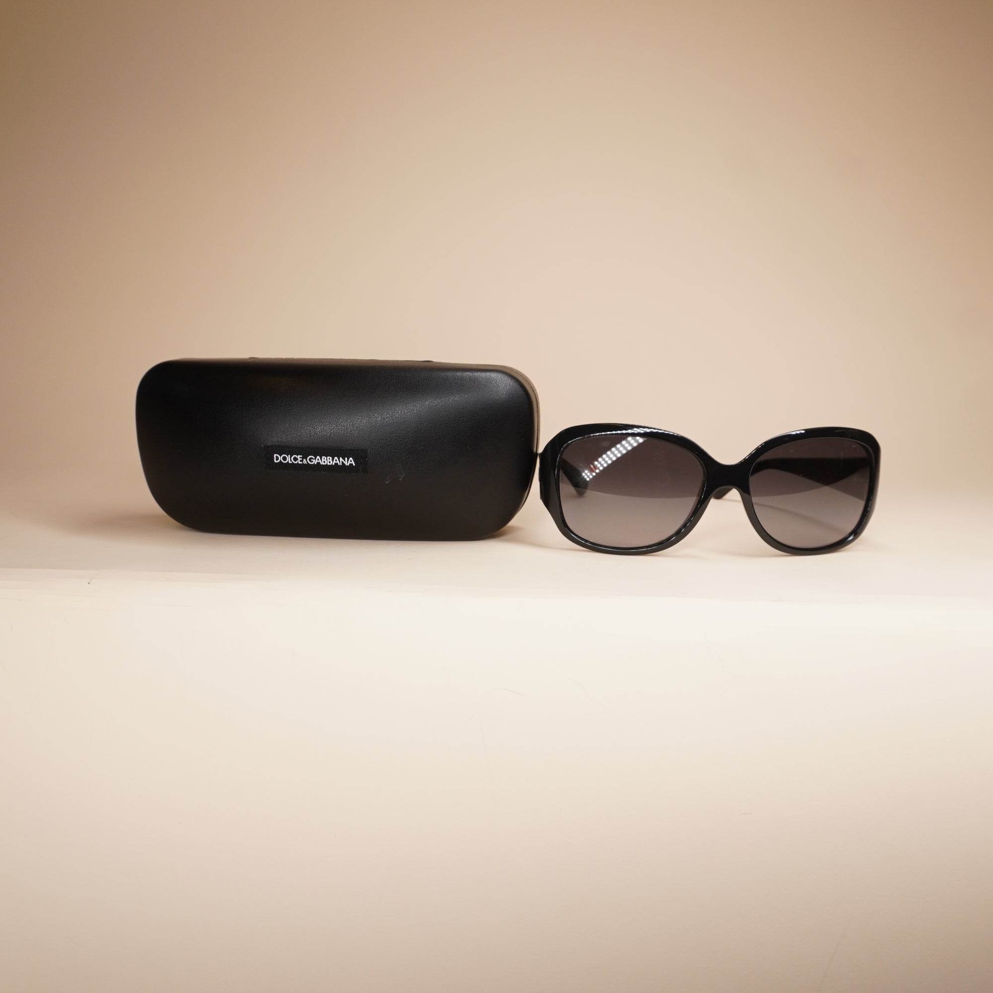 PRE-OWNED D&G Style Black Sunglasses