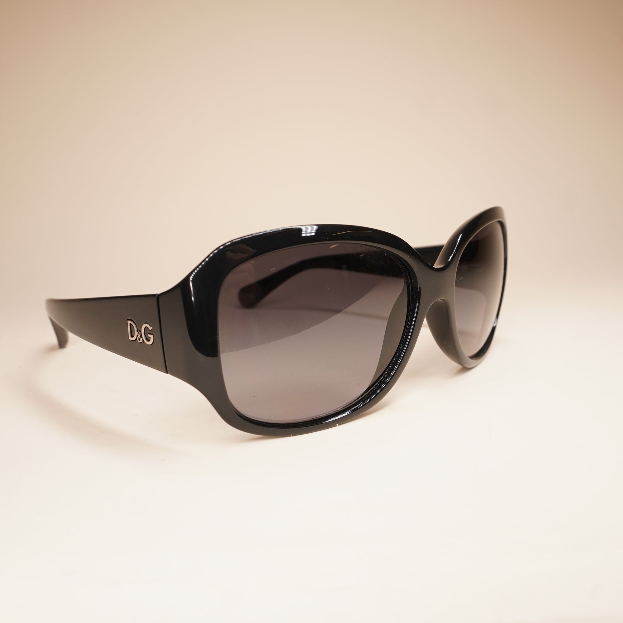 PRE-OWNED D&G Style Black Sunglasses