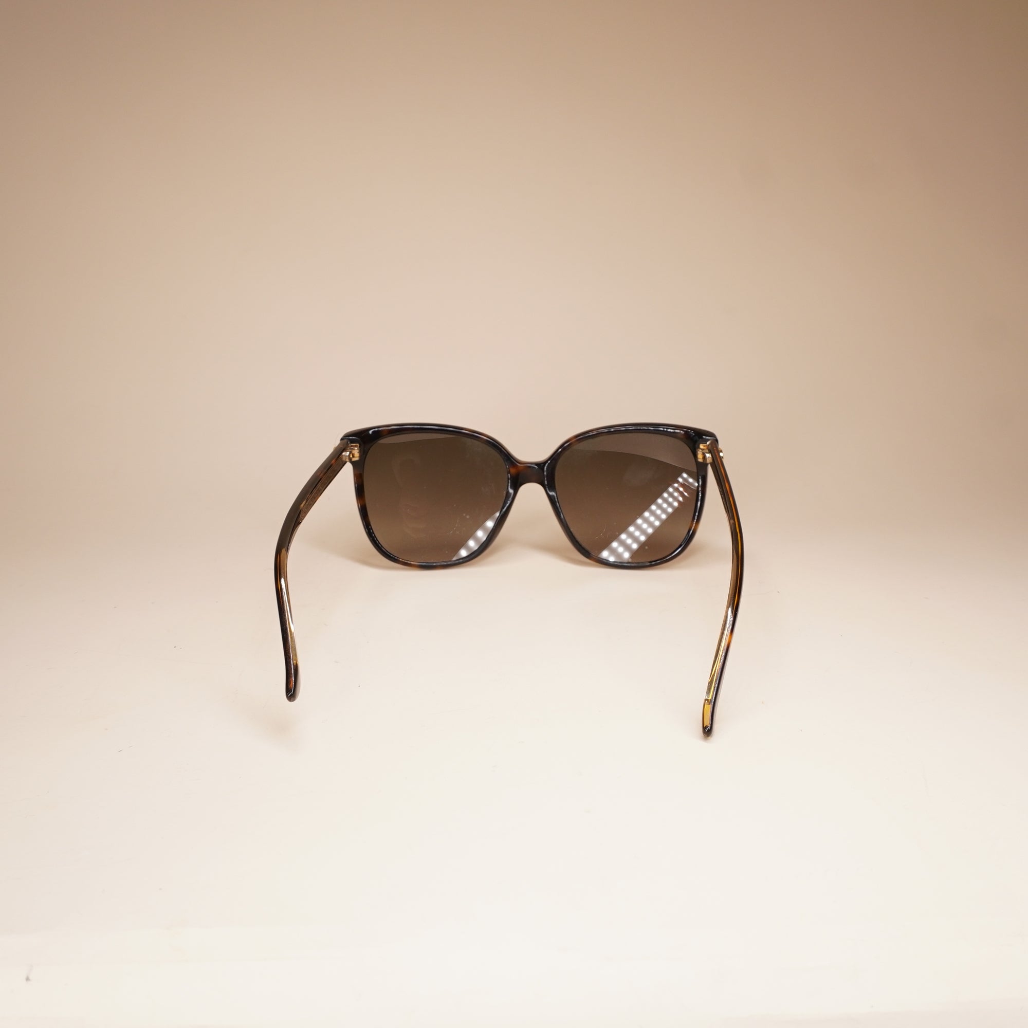 PRE-OWNED GG Tortoise Shell Acetate Gradient Lenses Sunglasses
