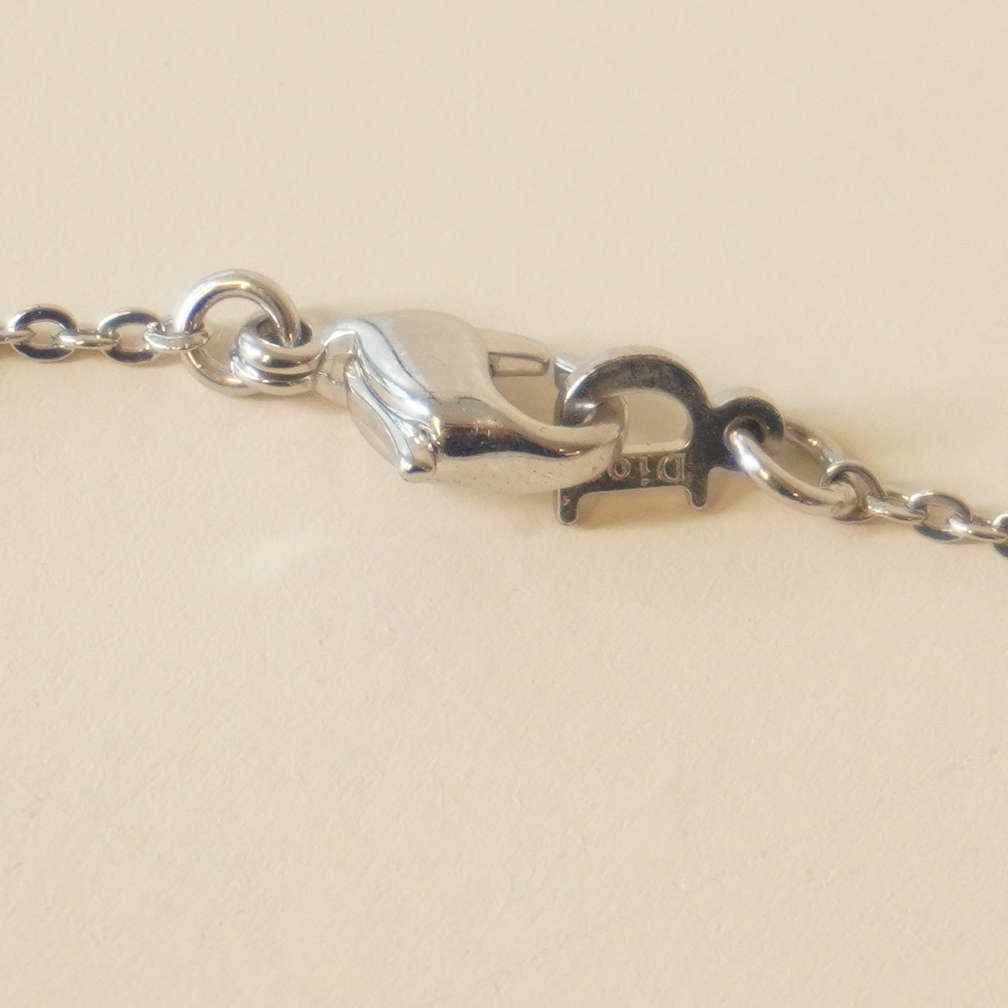 PRE-OWNED Galiano Silver Hardware Rhinestones