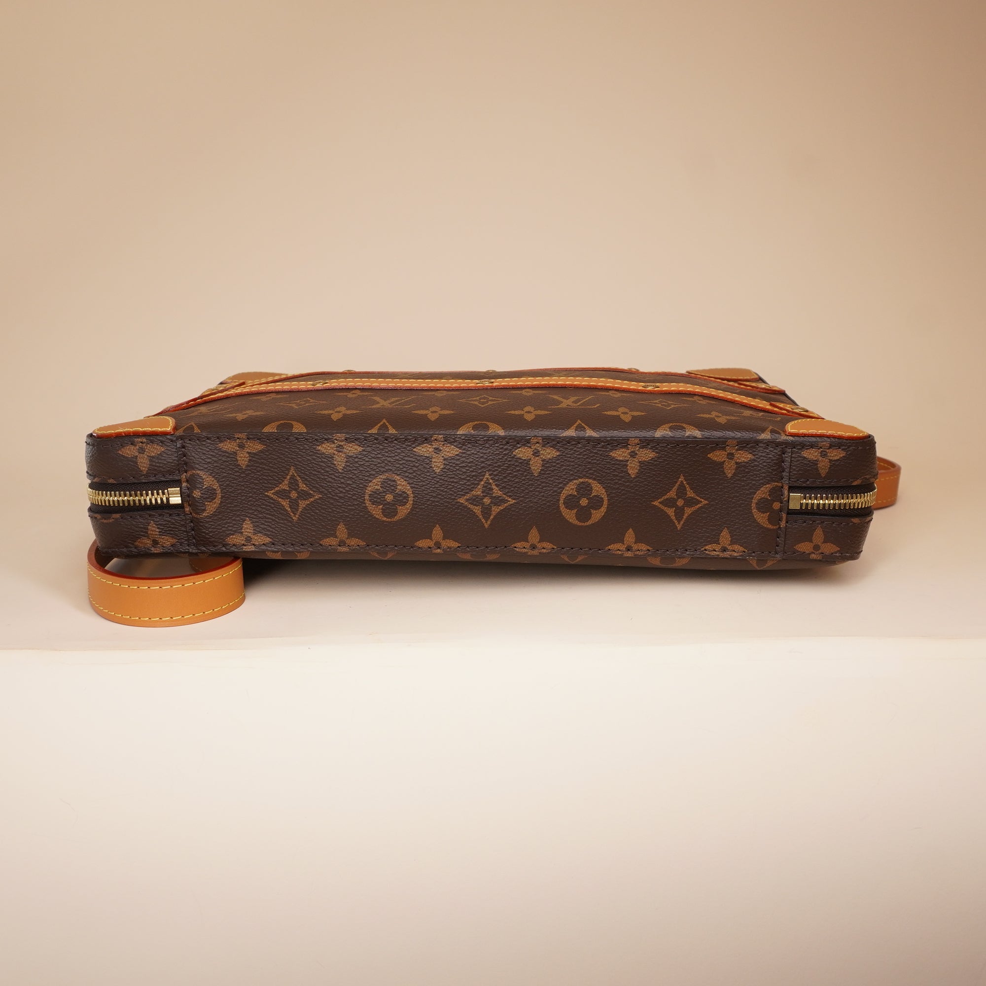 PRE-OWNED LV Monogram Soft Trunk Messenger MM