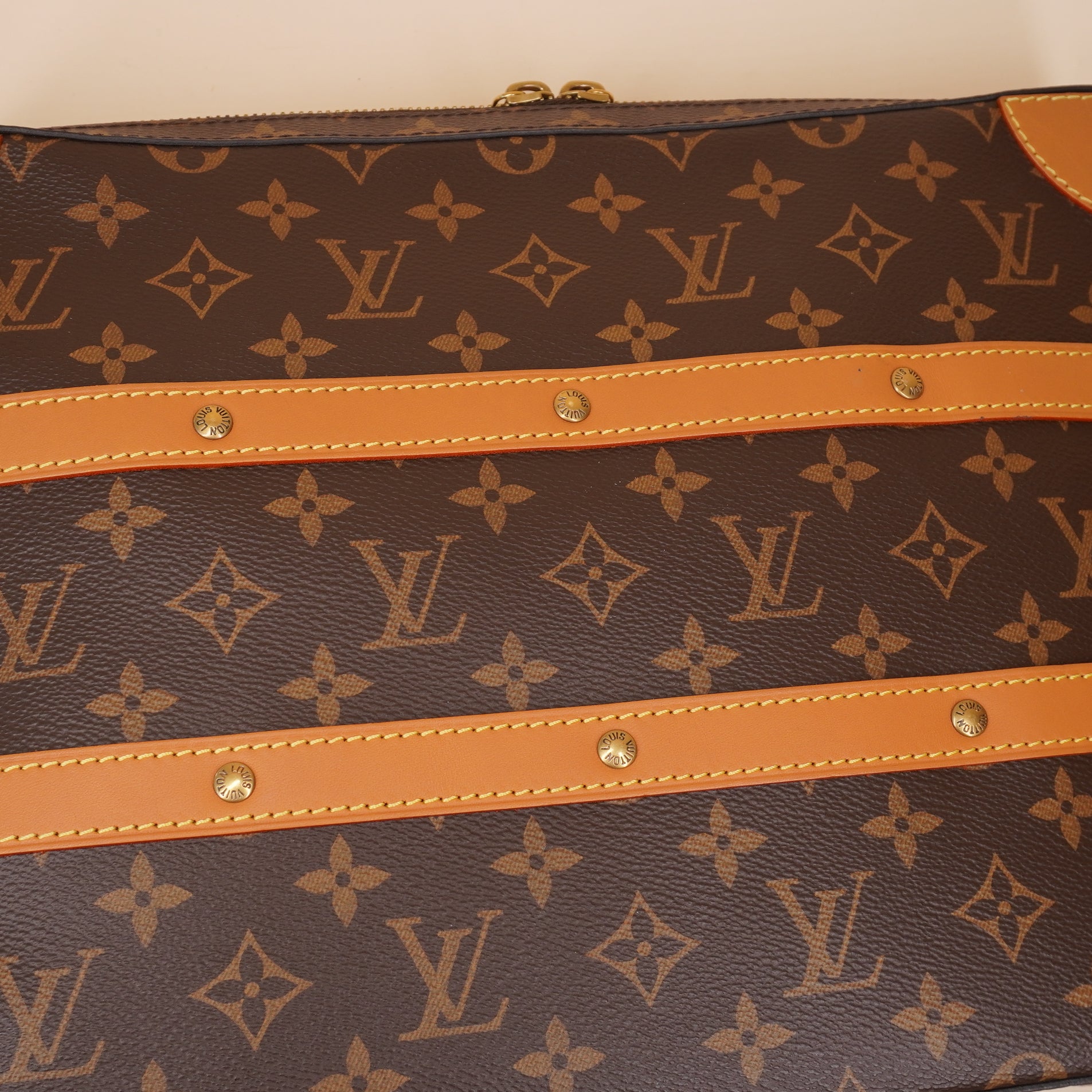 PRE-OWNED LV Monogram Soft Trunk Messenger MM