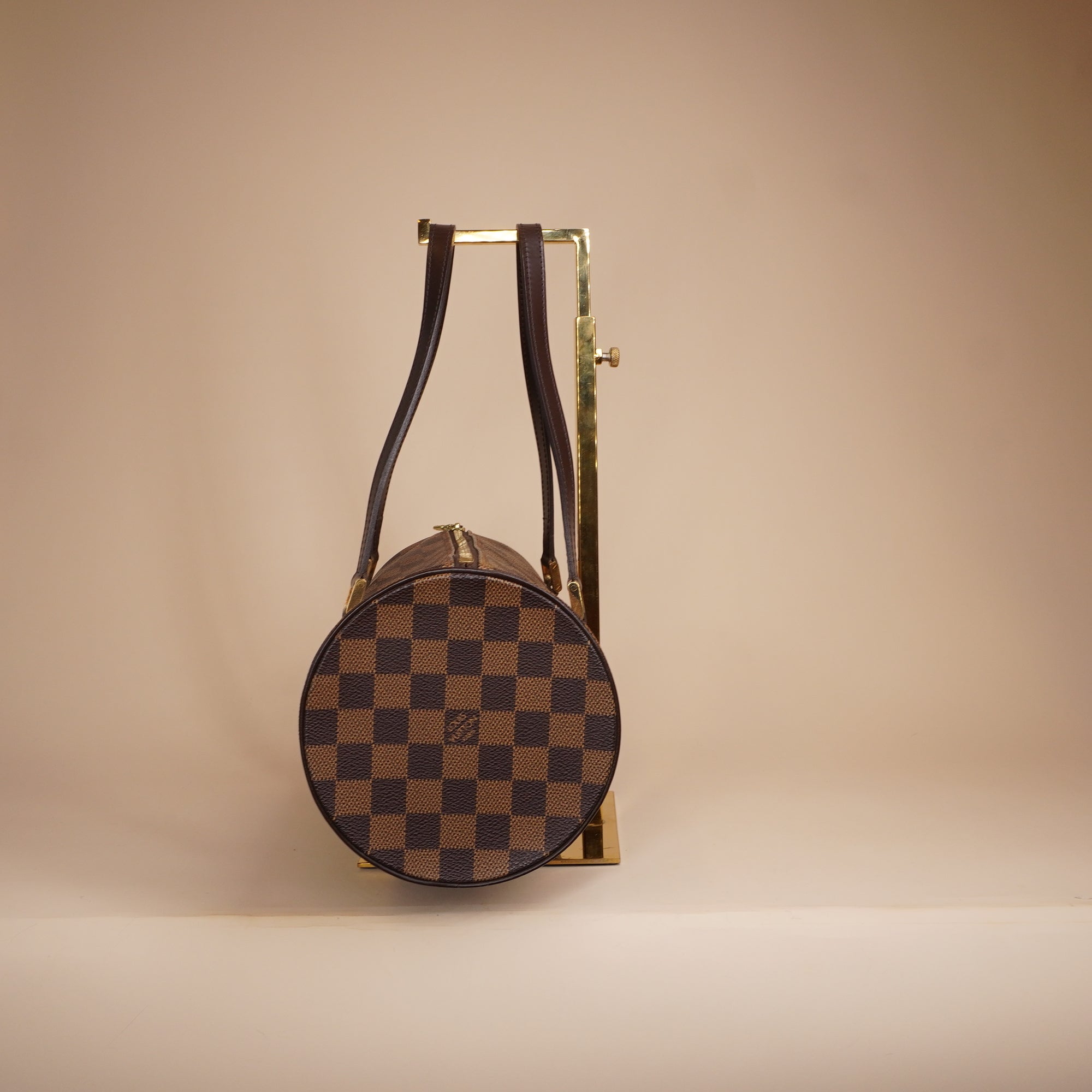PRE-OWNED LV Brown Damier Ebene Papillon 30 with Baby Bag