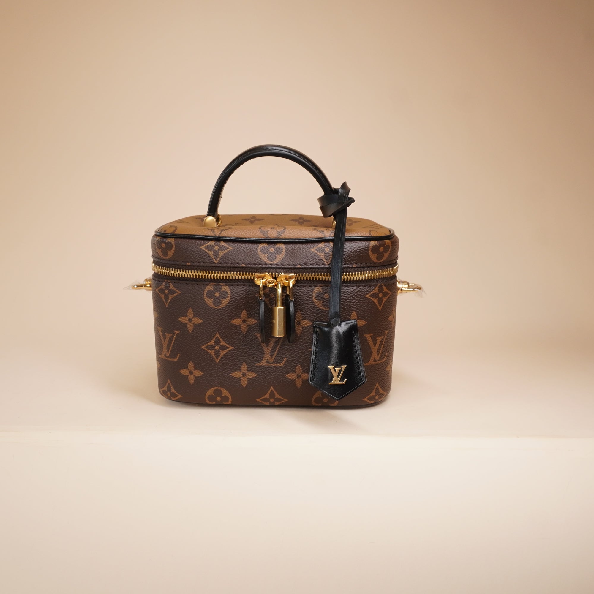 PRE-OWNED LV Monogram/Reverse Monogram Canvas Vanity PM