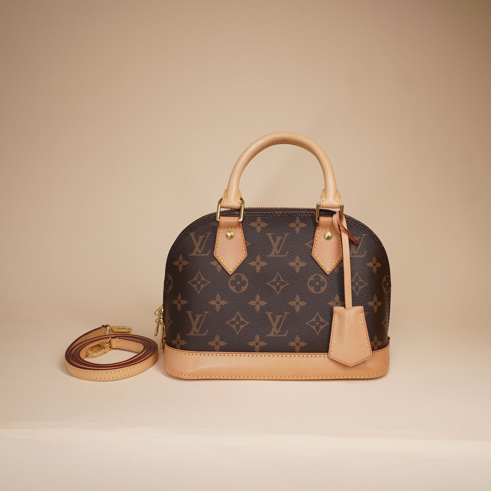 PRE-OWNED LV Monogram Alma BB