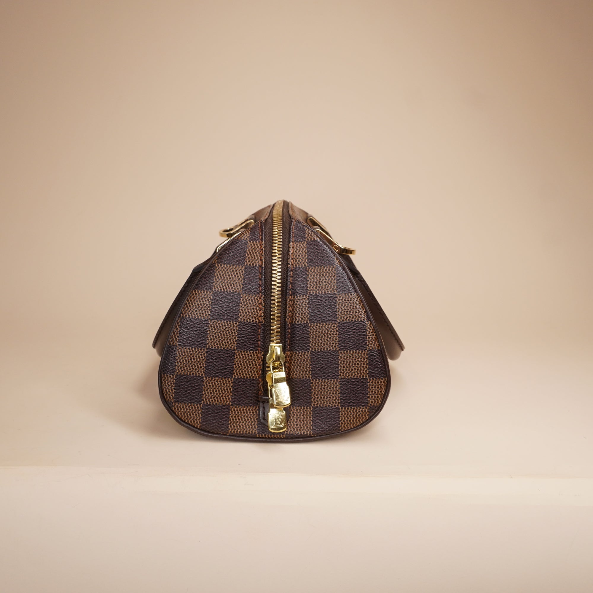 PRE-OWNED LV Damier Ebene Ribera Mini Handbag