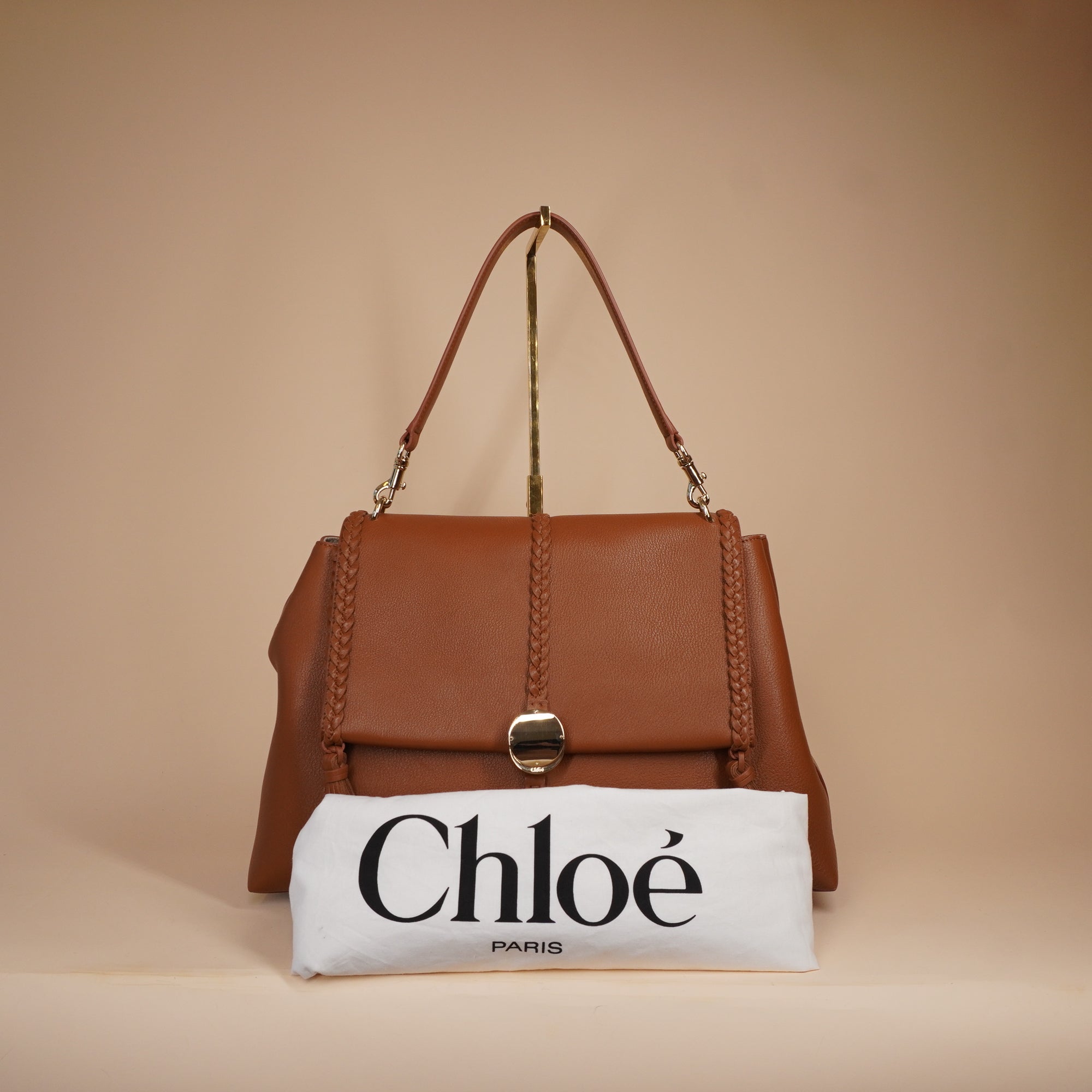 PRE-OWNED Penelope Large Soft Shoulder Bag