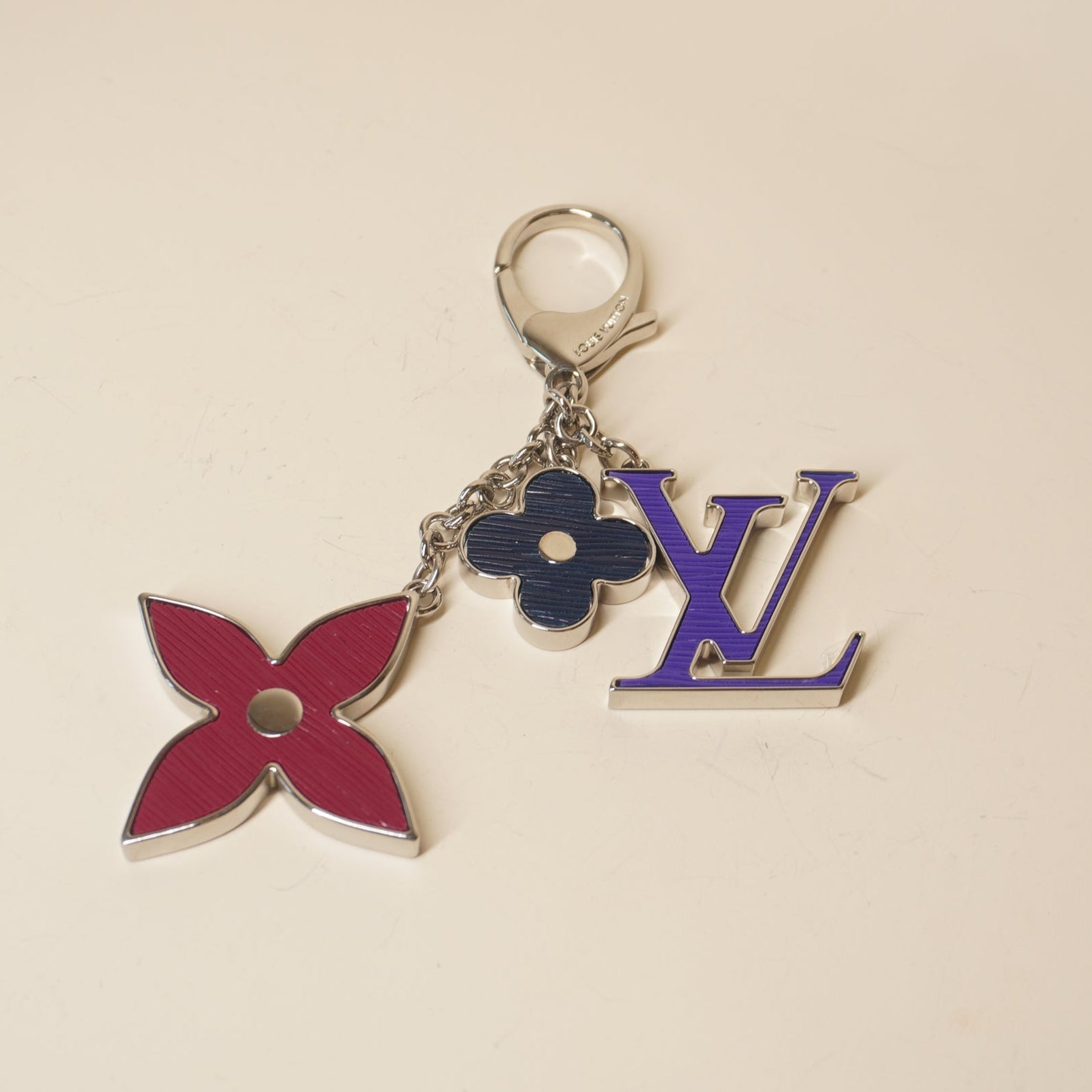 PRE-OWNED EPI Multicolor Monogram Bag Charm
