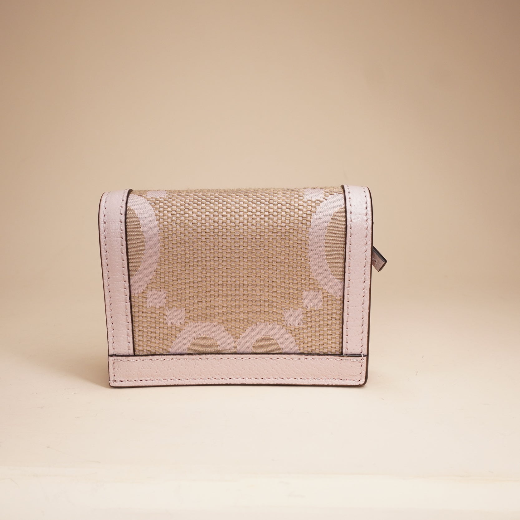 PRE-OWNED GG Ophidia Jumbo Leather Trimmed Wallet