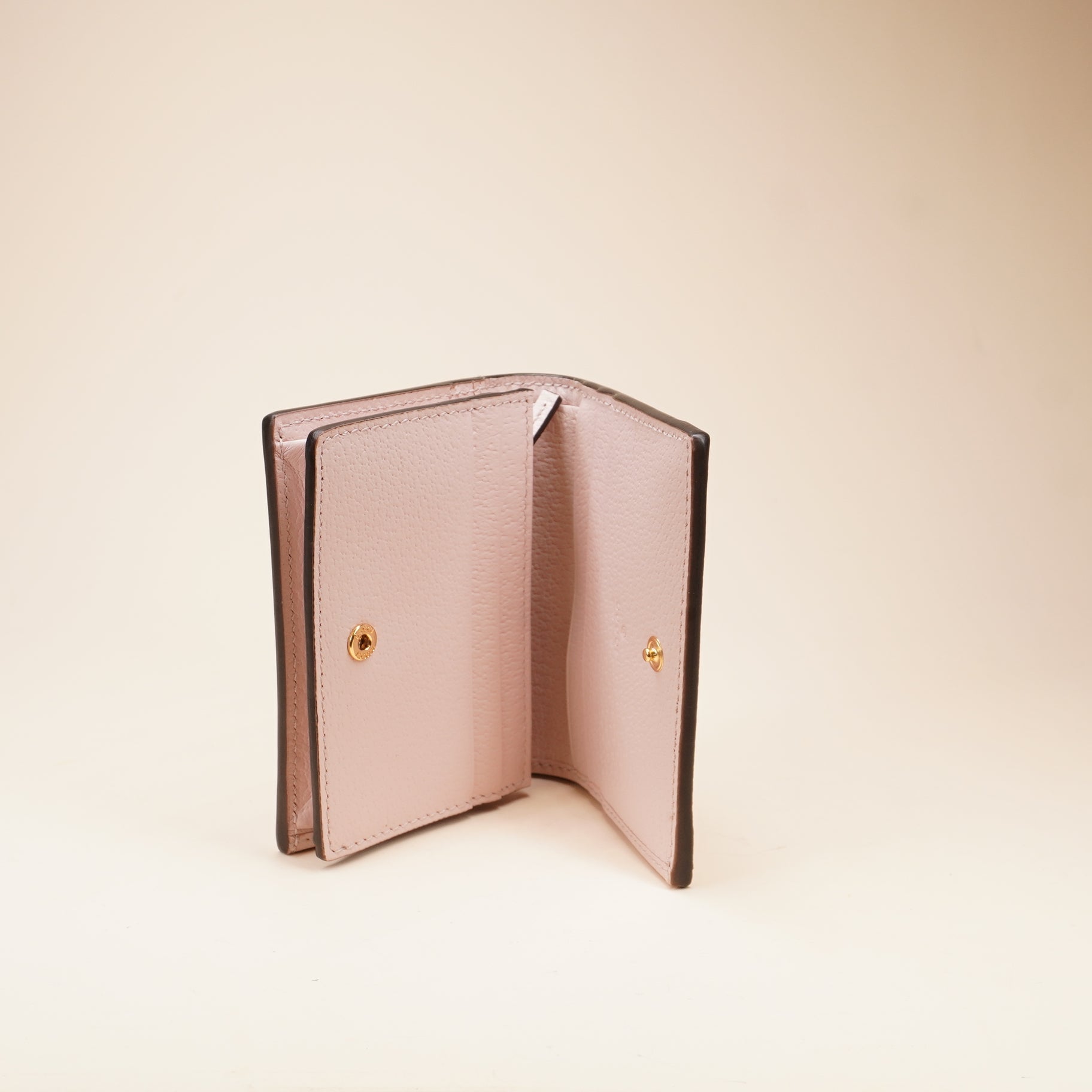 PRE-OWNED GG Ophidia Jumbo Leather Trimmed Wallet