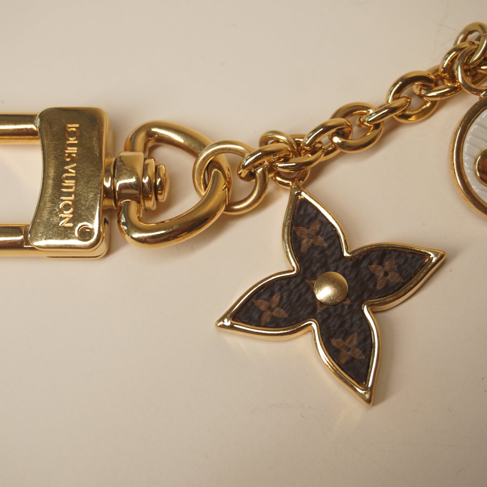 PRE-OWNED Spring Street Chain Bag Charm