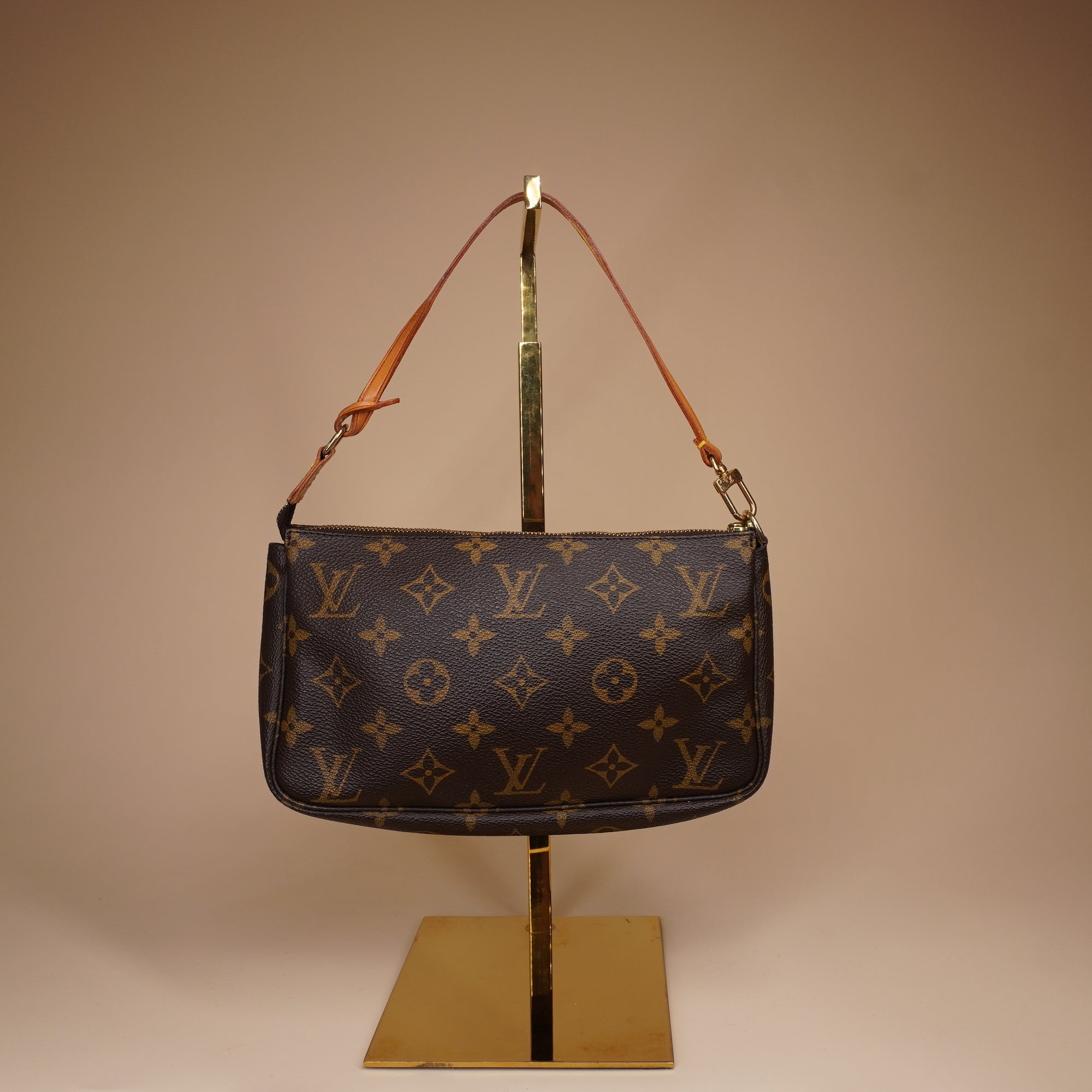 PRE-OWNED LV Monogram Canvas Accessories Pochette Bag