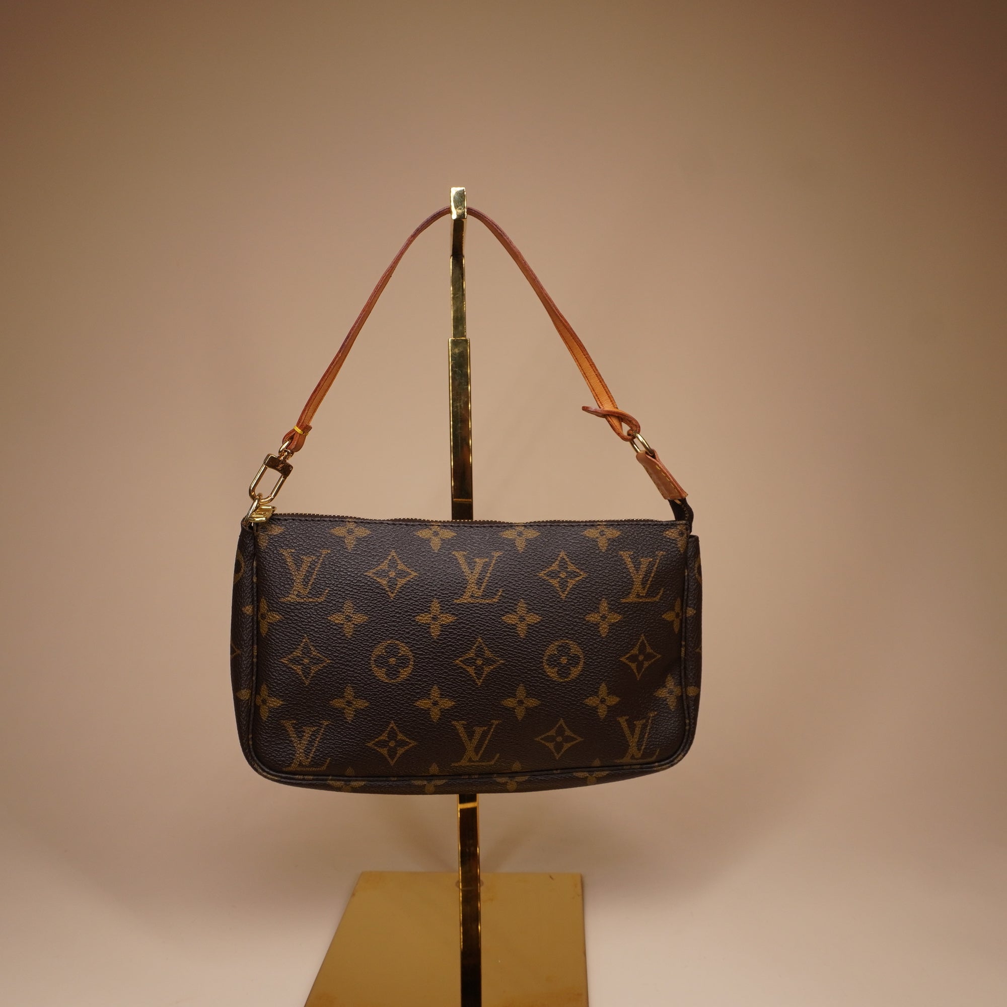 PRE-OWNED LV Monogram Canvas Accessories Pochette Bag