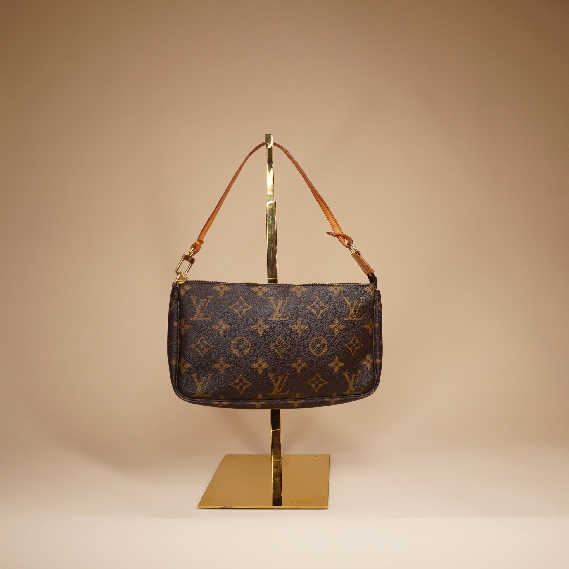 PRE-OWNED LV Monogram Canvas Accessories Pochette Bag