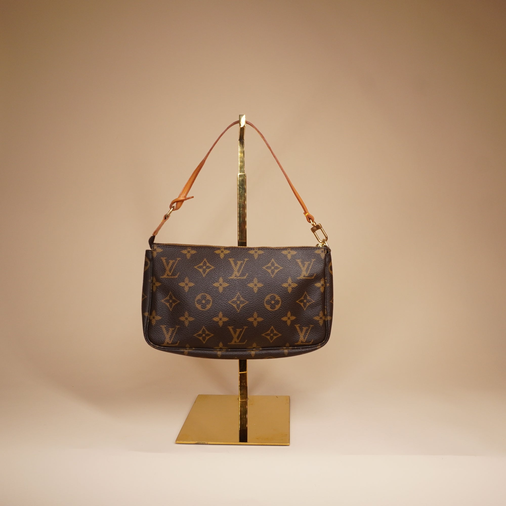 PRE-OWNED LV Monogram Canvas Accessories Pochette Bag