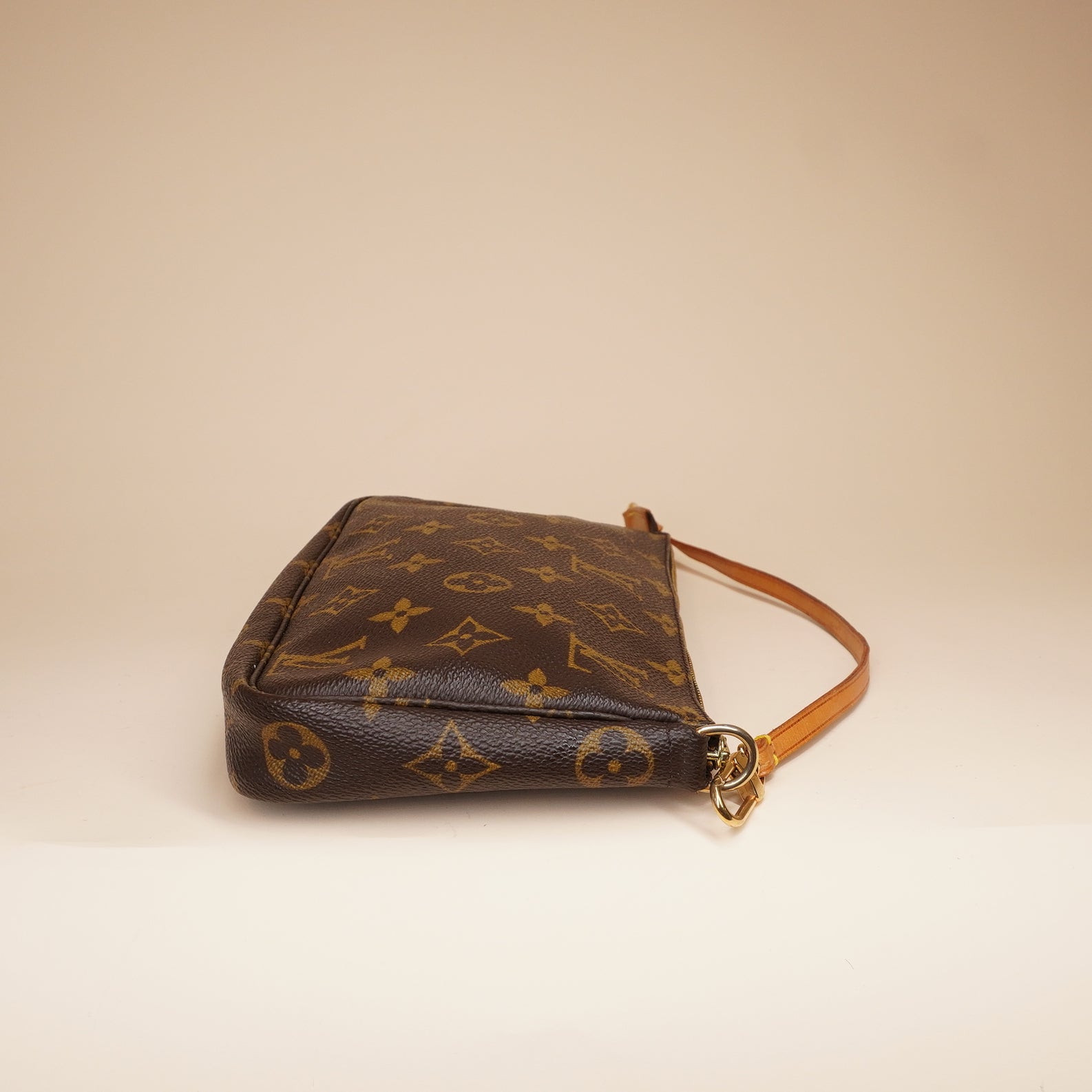 PRE-OWNED LV Monogram Canvas Accessories Pochette Bag