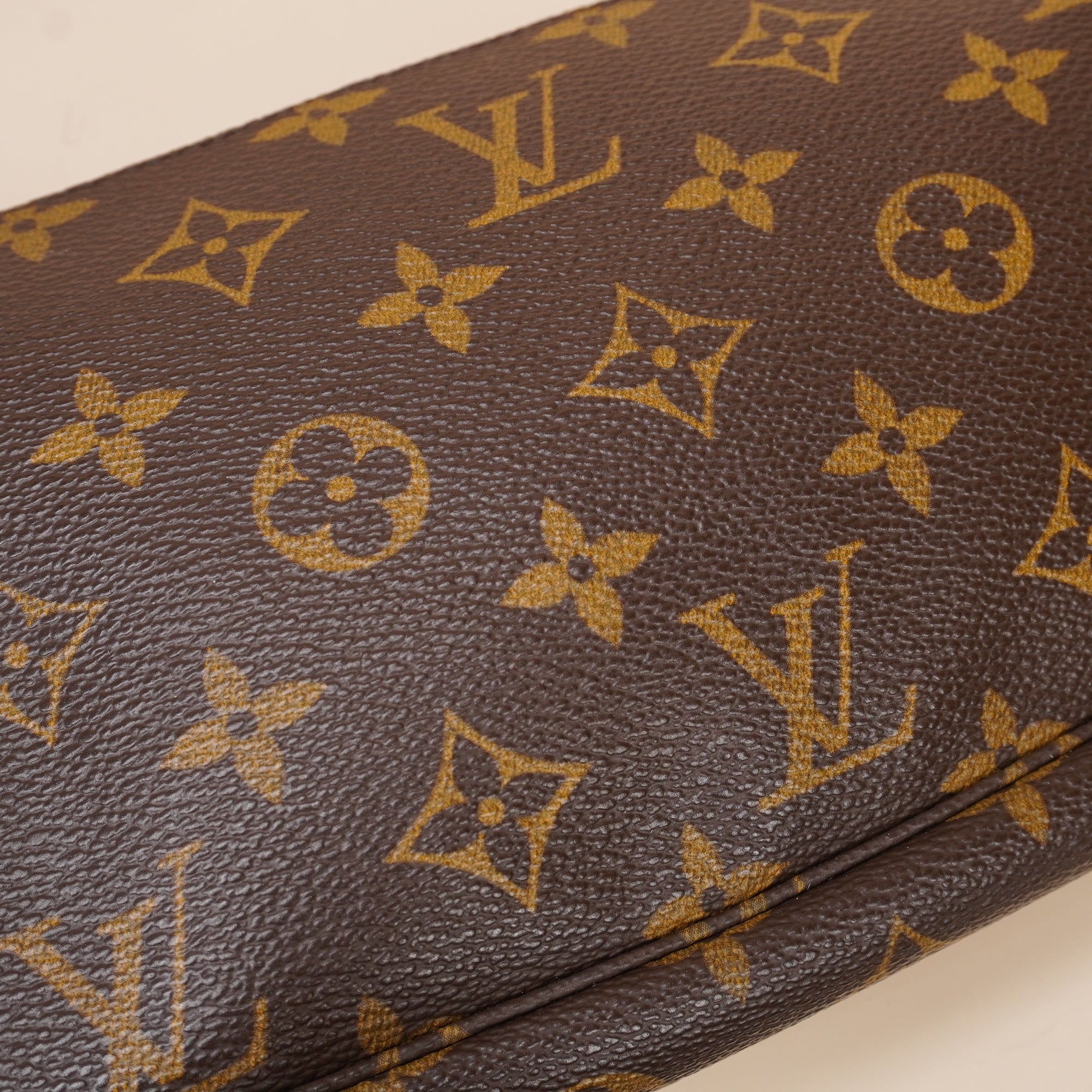 PRE-OWNED LV Monogram Canvas Accessories Pochette Bag