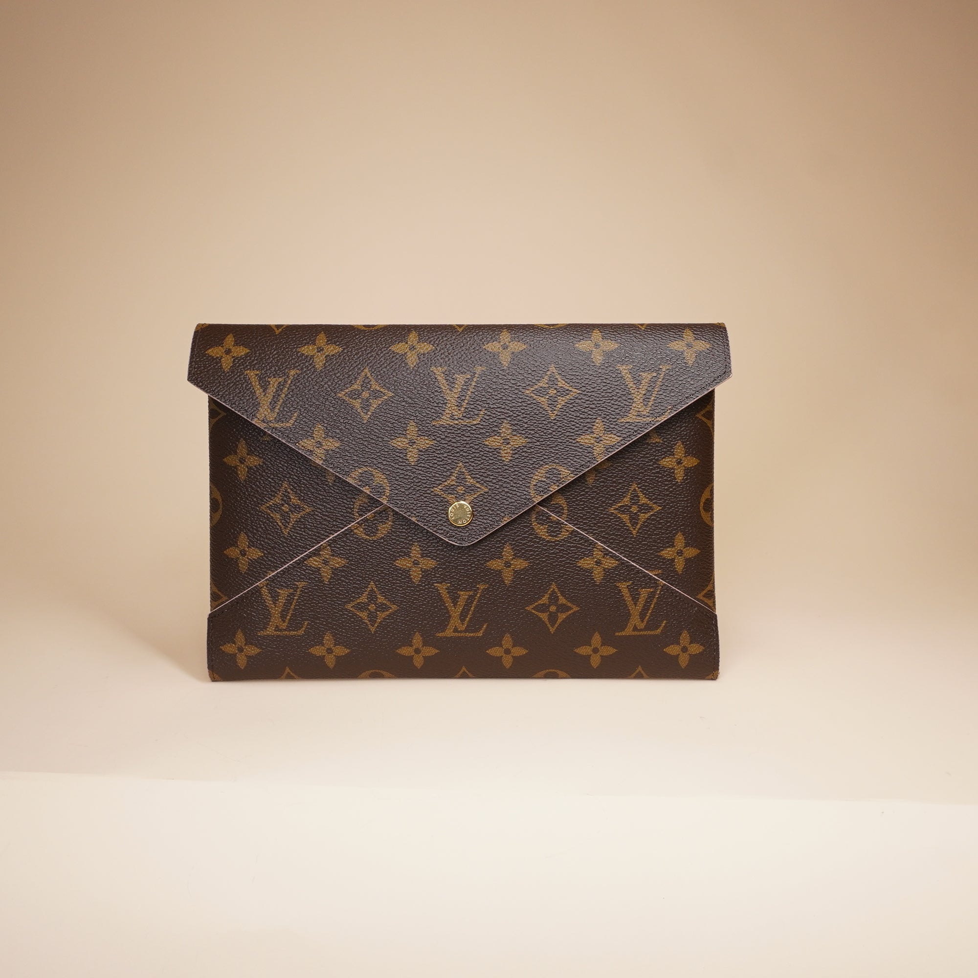 PRE-OWNED LV Monogram Canvas Kirigami Pochette Set