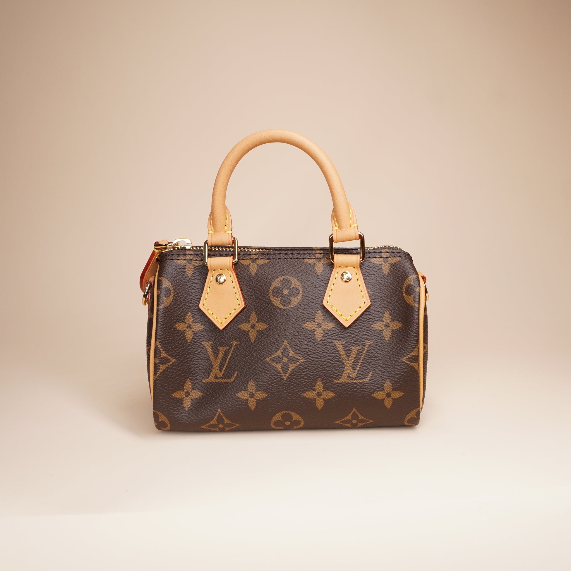 PRE-OWNED LV Monogram Canvas Nano Speedy Bag