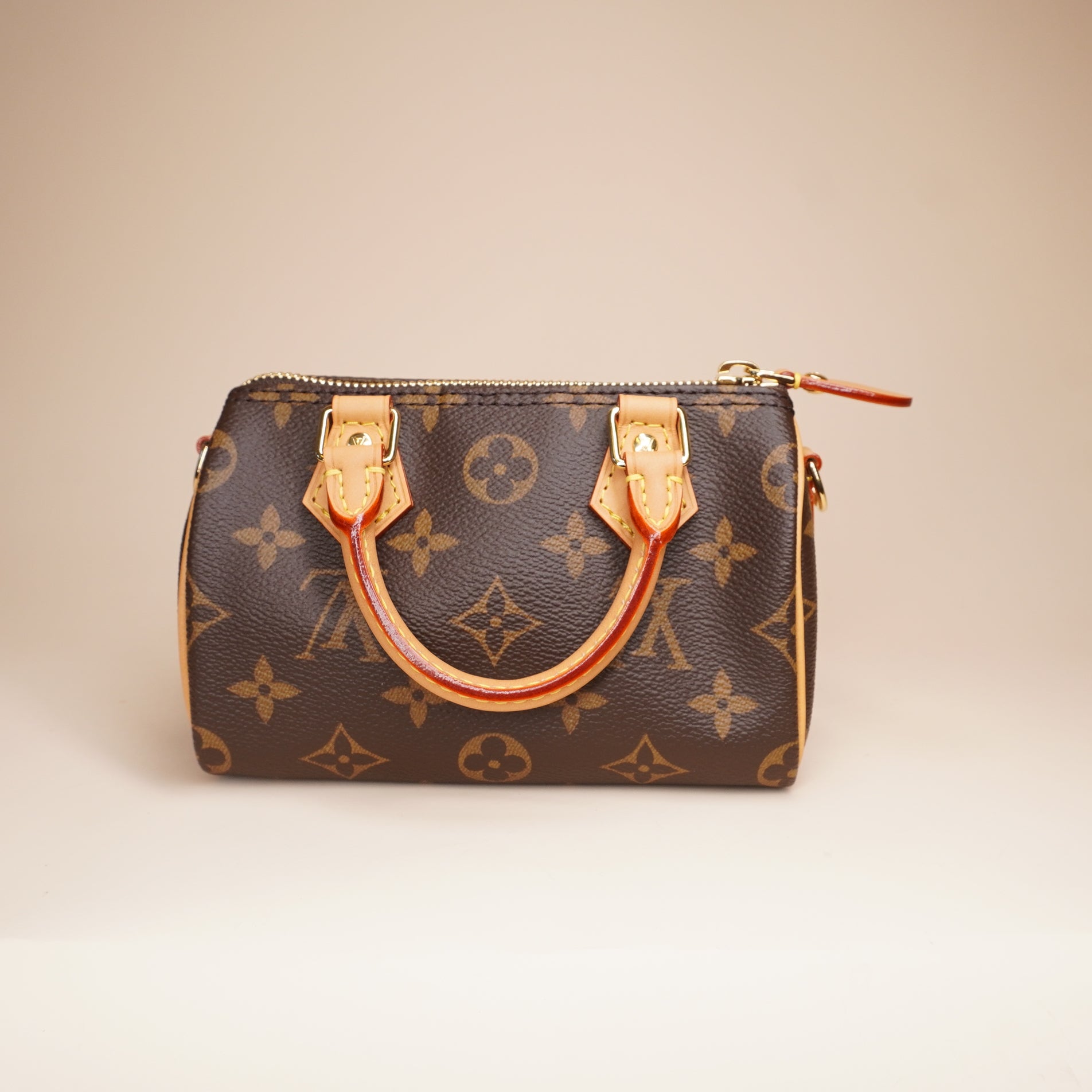 PRE-OWNED LV Monogram Canvas Nano Speedy Bag