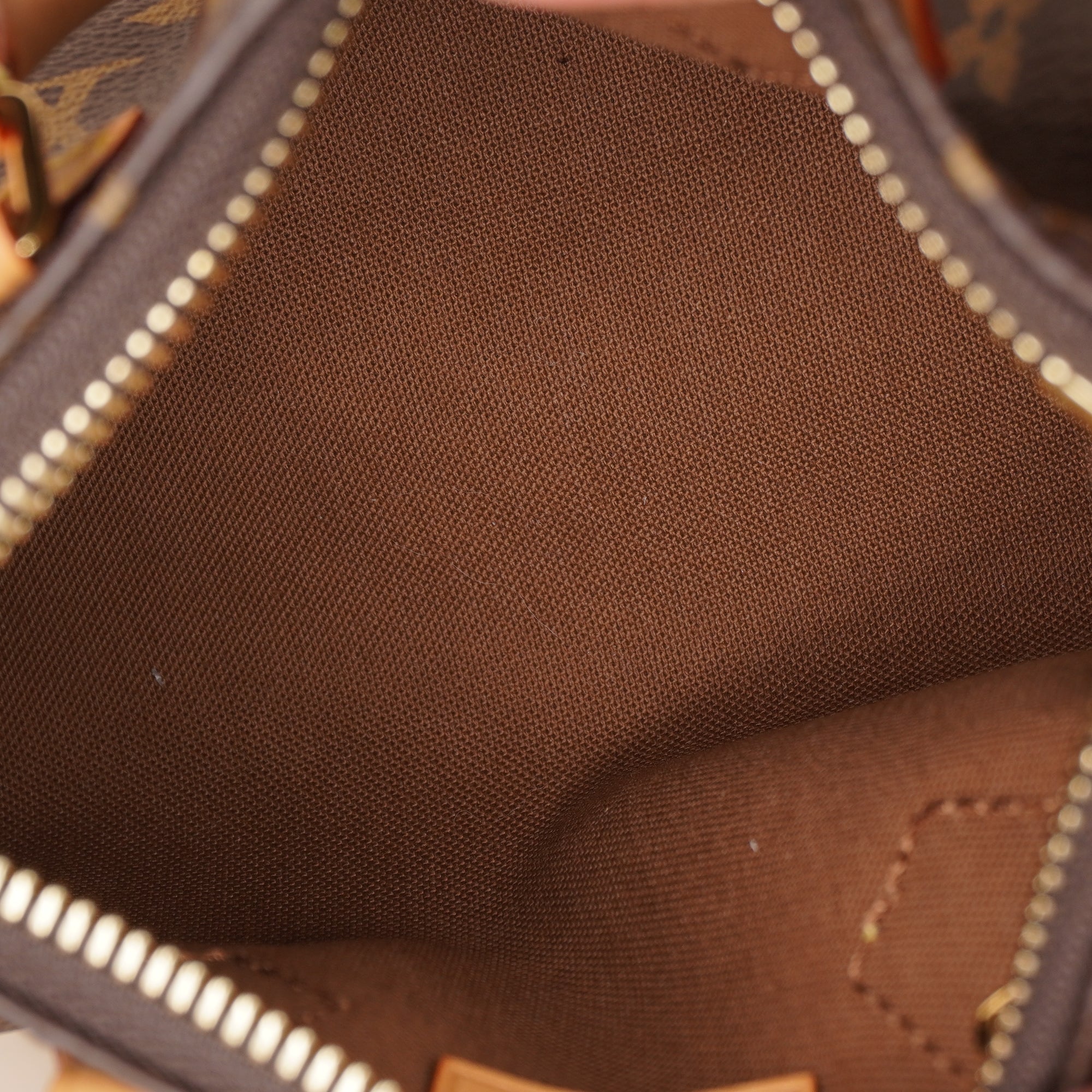 PRE-OWNED LV Monogram Canvas Nano Speedy Bag
