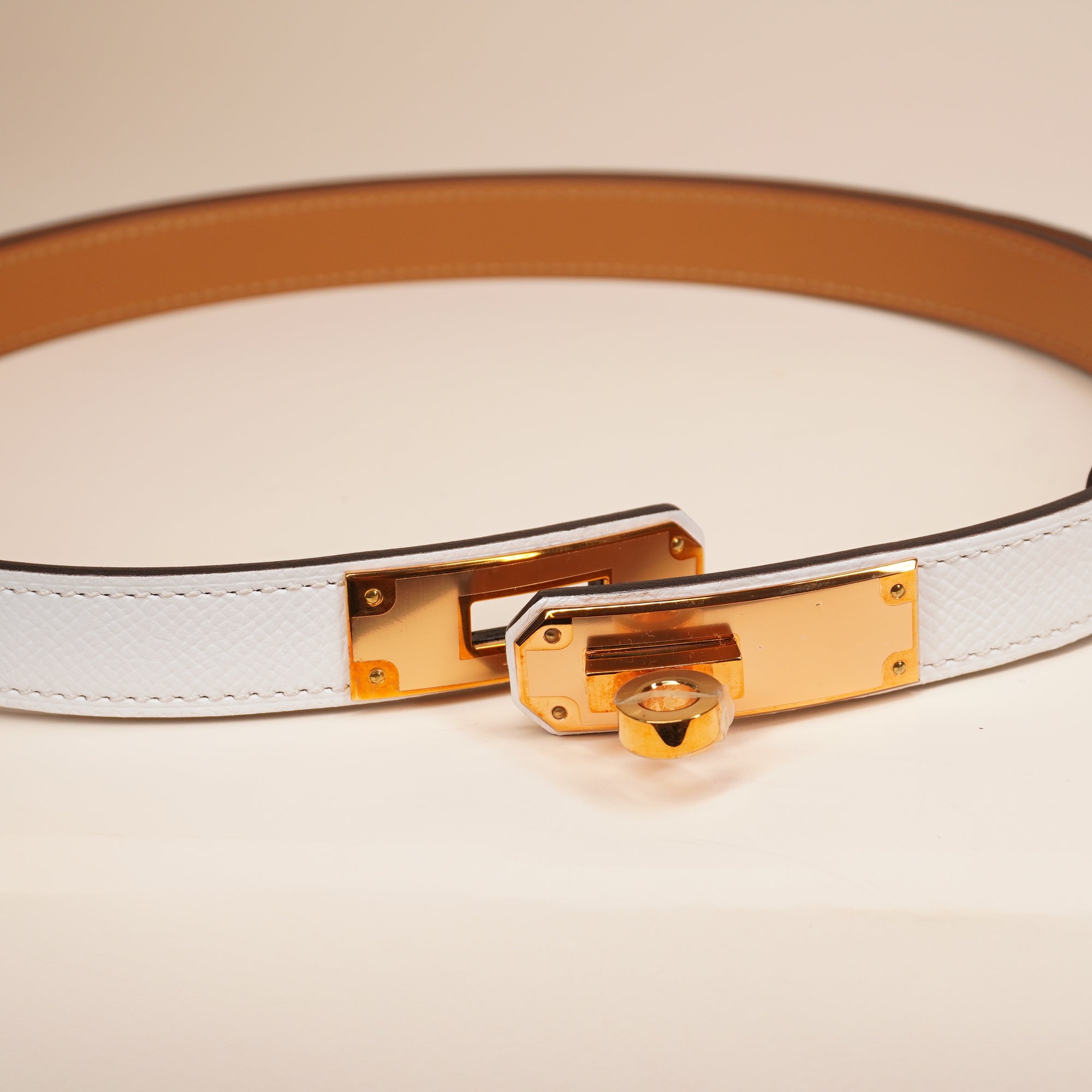 PRE-OWNED Kelly 18 White Belt