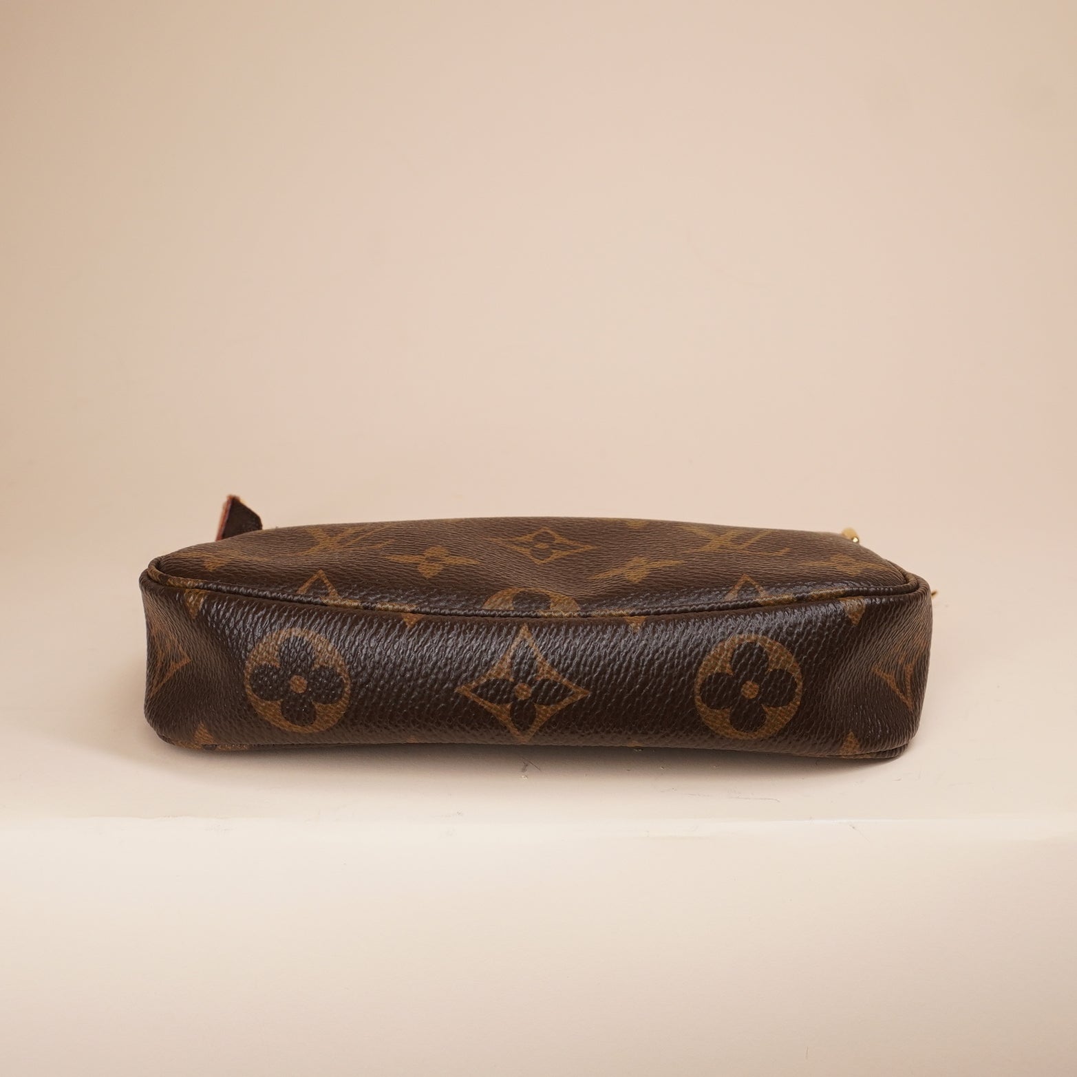PRE-OWNED LV Monogram Canvas Mini Pochette Accessories