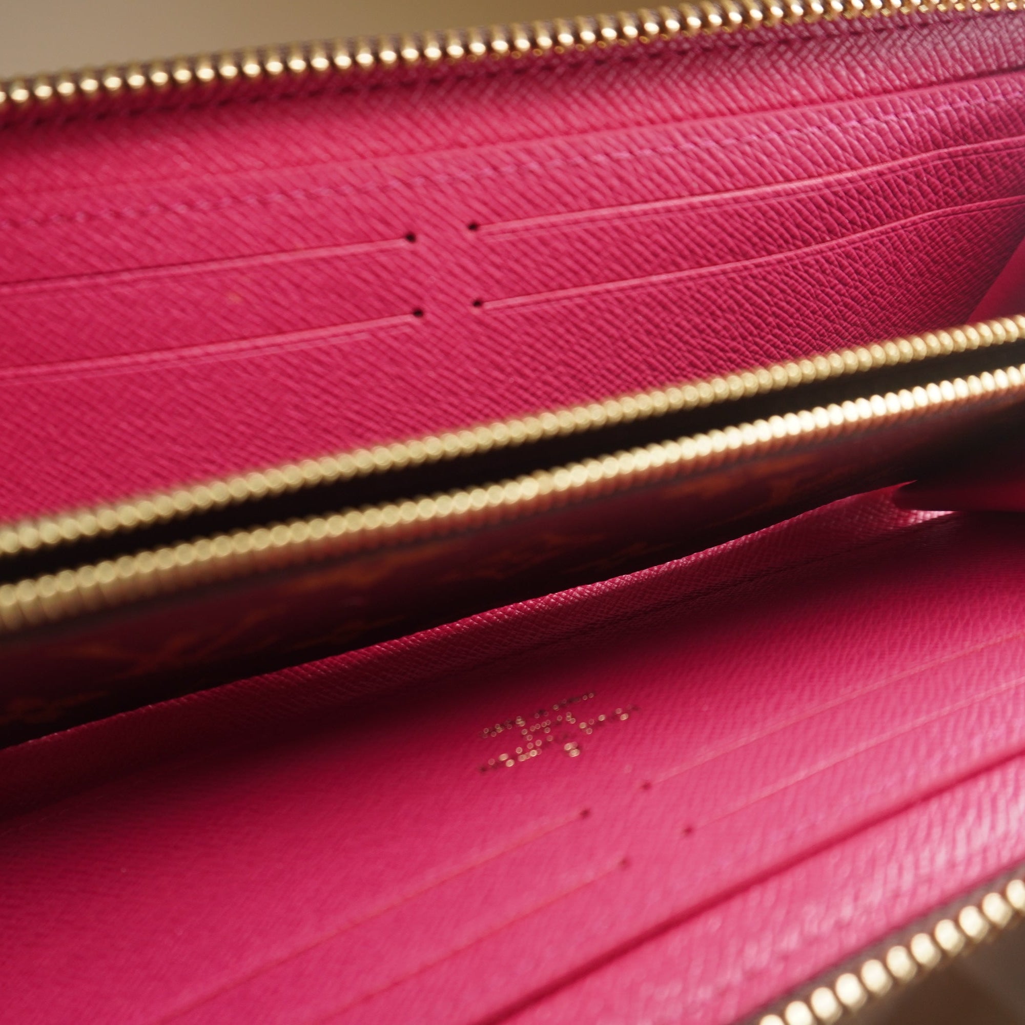 PRE-OWNED  Monogram Blooming Flowers Clemence Wallet