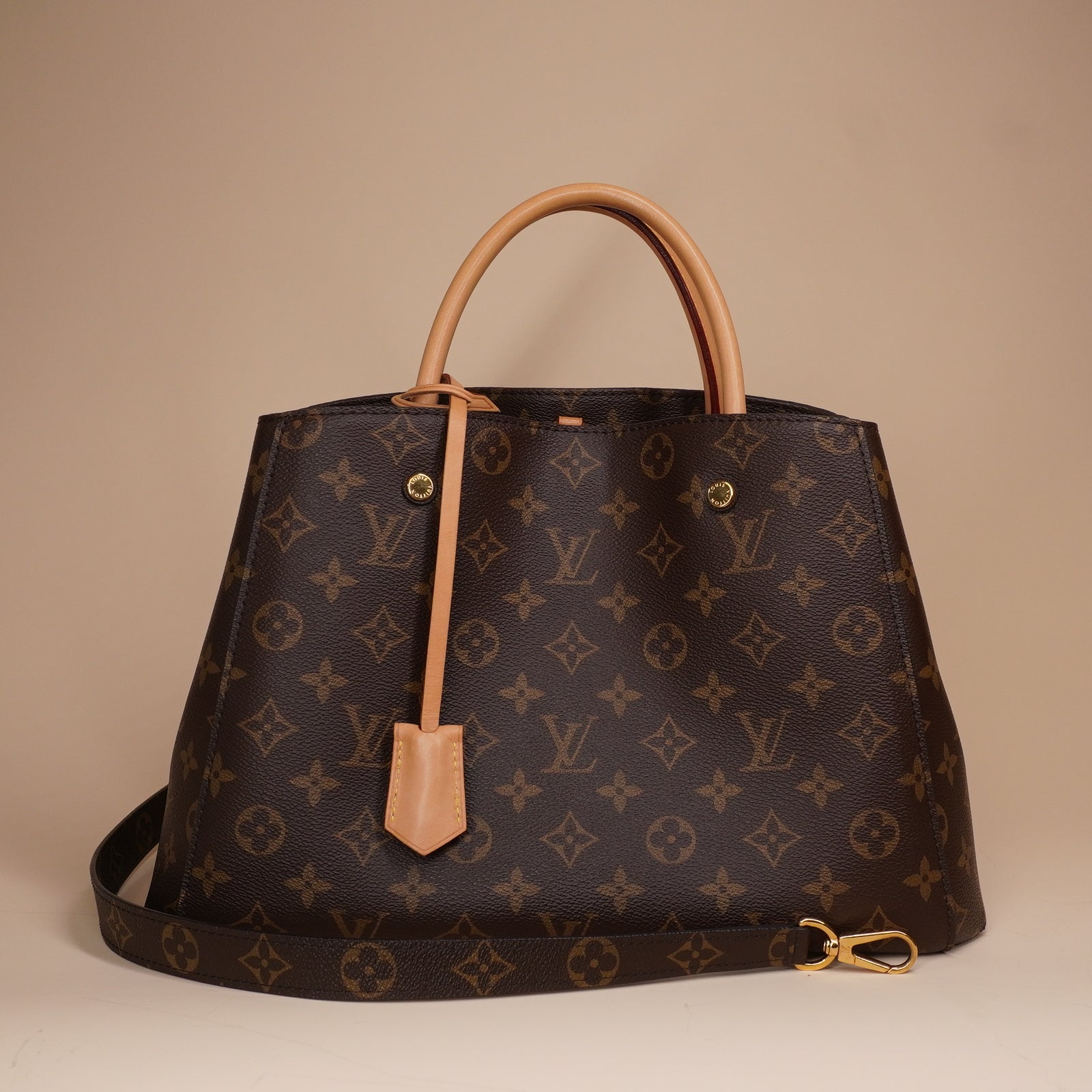 PRE-OWNED LV Monogram Canvas Montaigne MM Bag