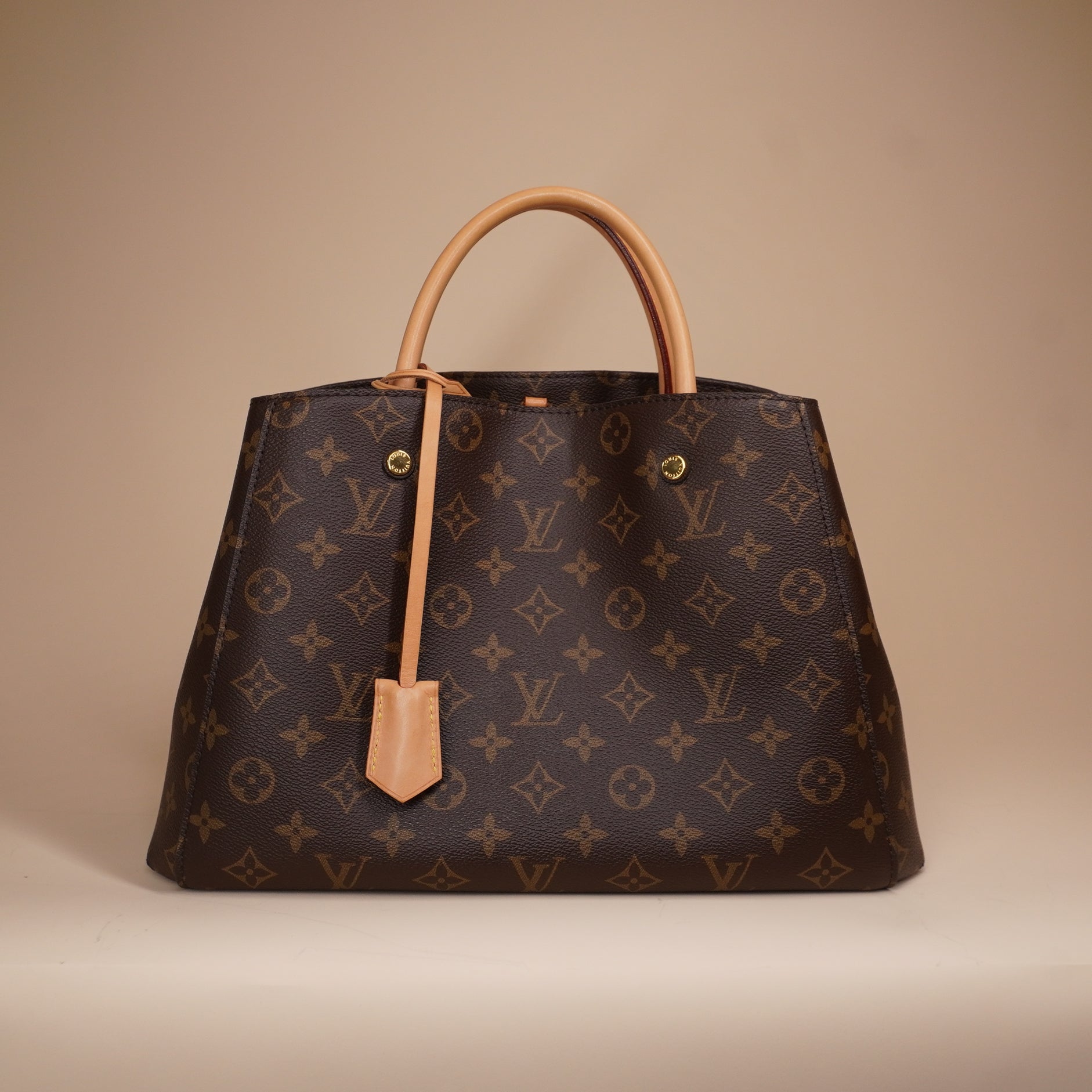 PRE-OWNED LV Monogram Canvas Montaigne MM Bag