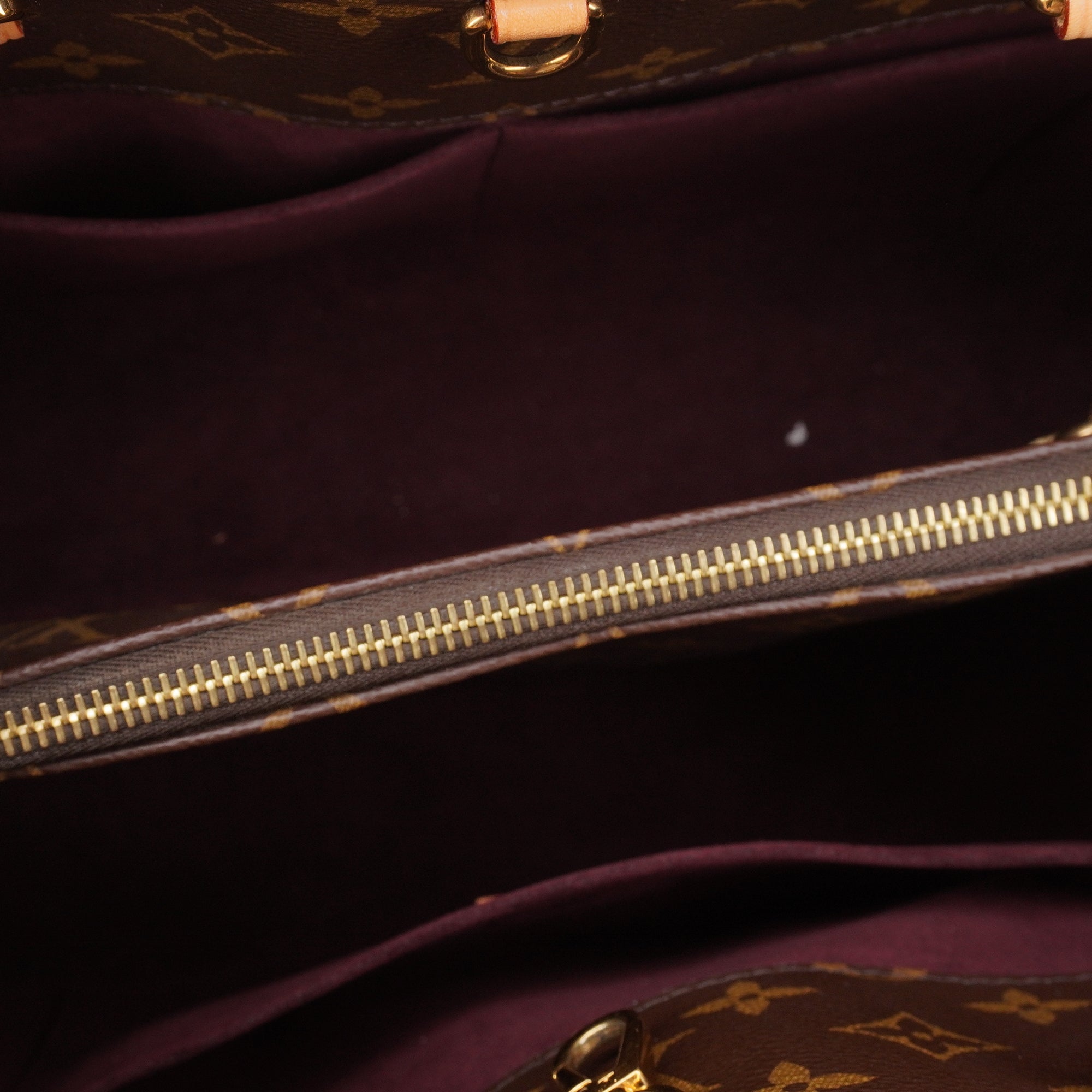 PRE-OWNED LV Monogram Canvas Montaigne MM Bag