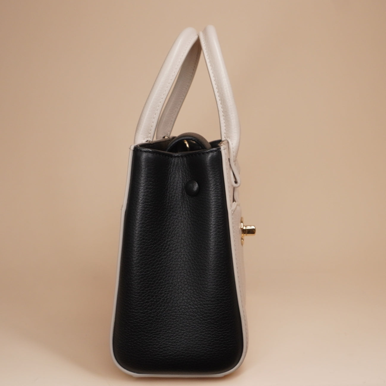 PRE-OWNED CC Bicolor Small Neo Executive Tote Shoulder Bag