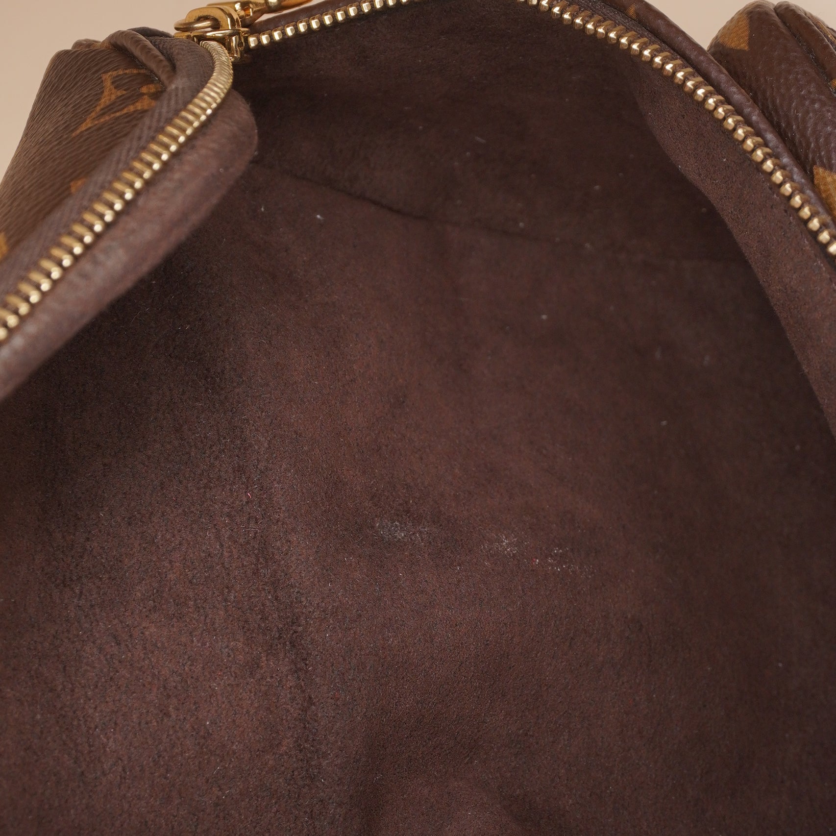 PRE-OWNED LV Monogram Canvas Mini Bumbag Crossbody Bag