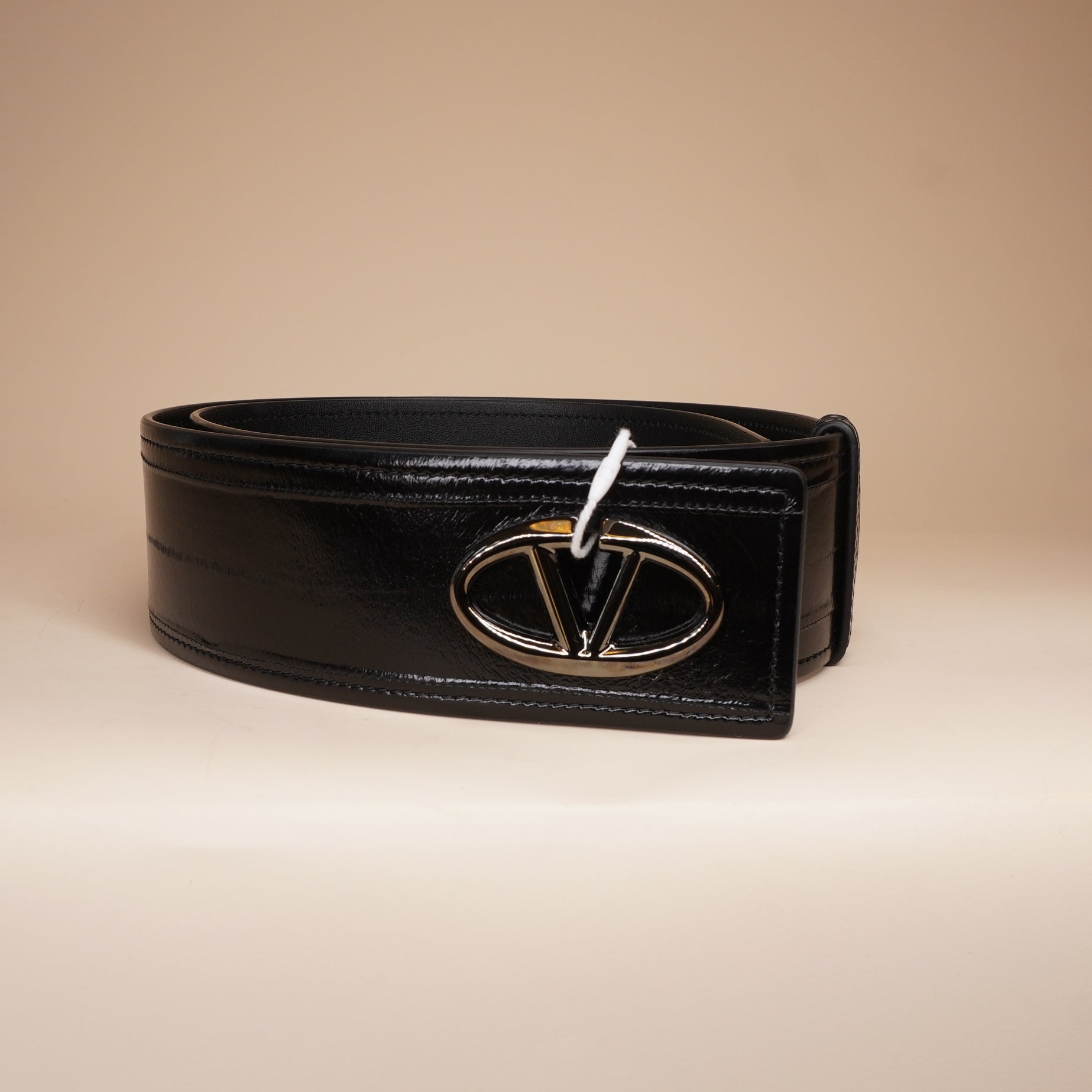 PRE-OWNED The Bold Edition VLogo EEL Belt 60mm