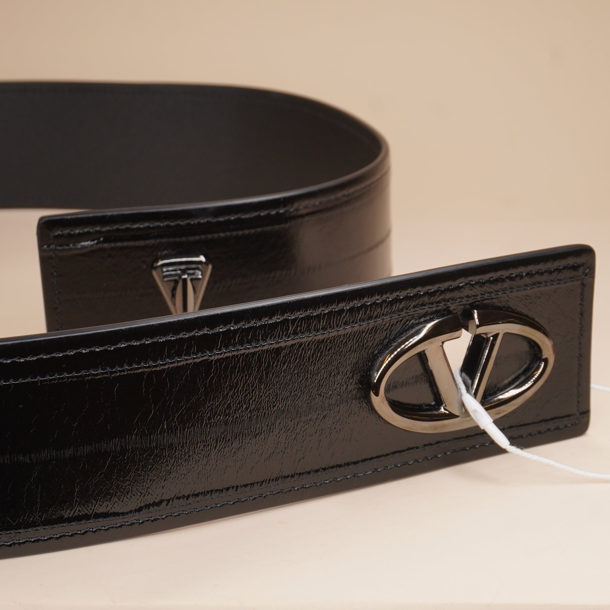 PRE-OWNED The Bold Edition VLogo EEL Belt 60mm