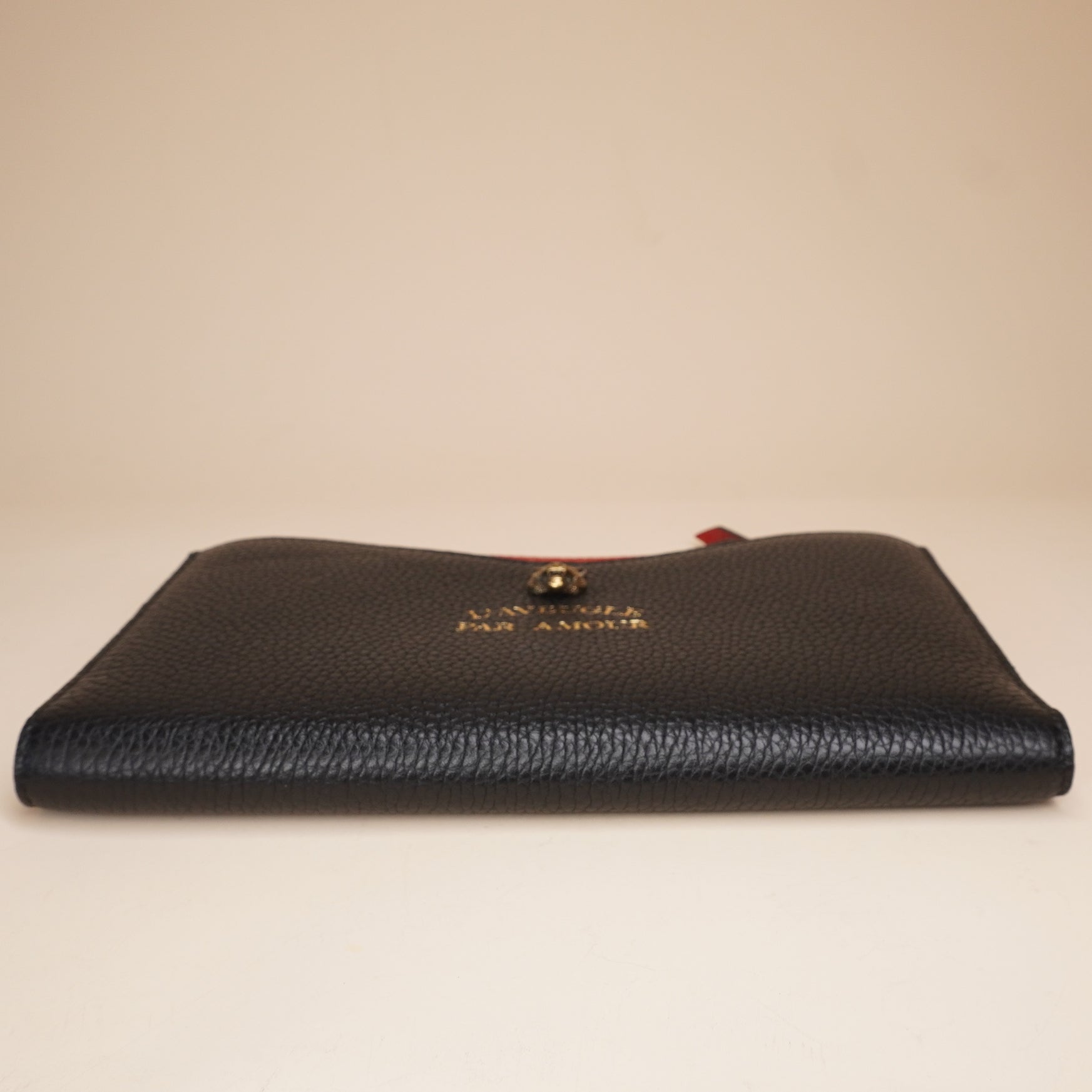 PRE-OWNED GG L'Aveugle Par Amour Tiger Wallet