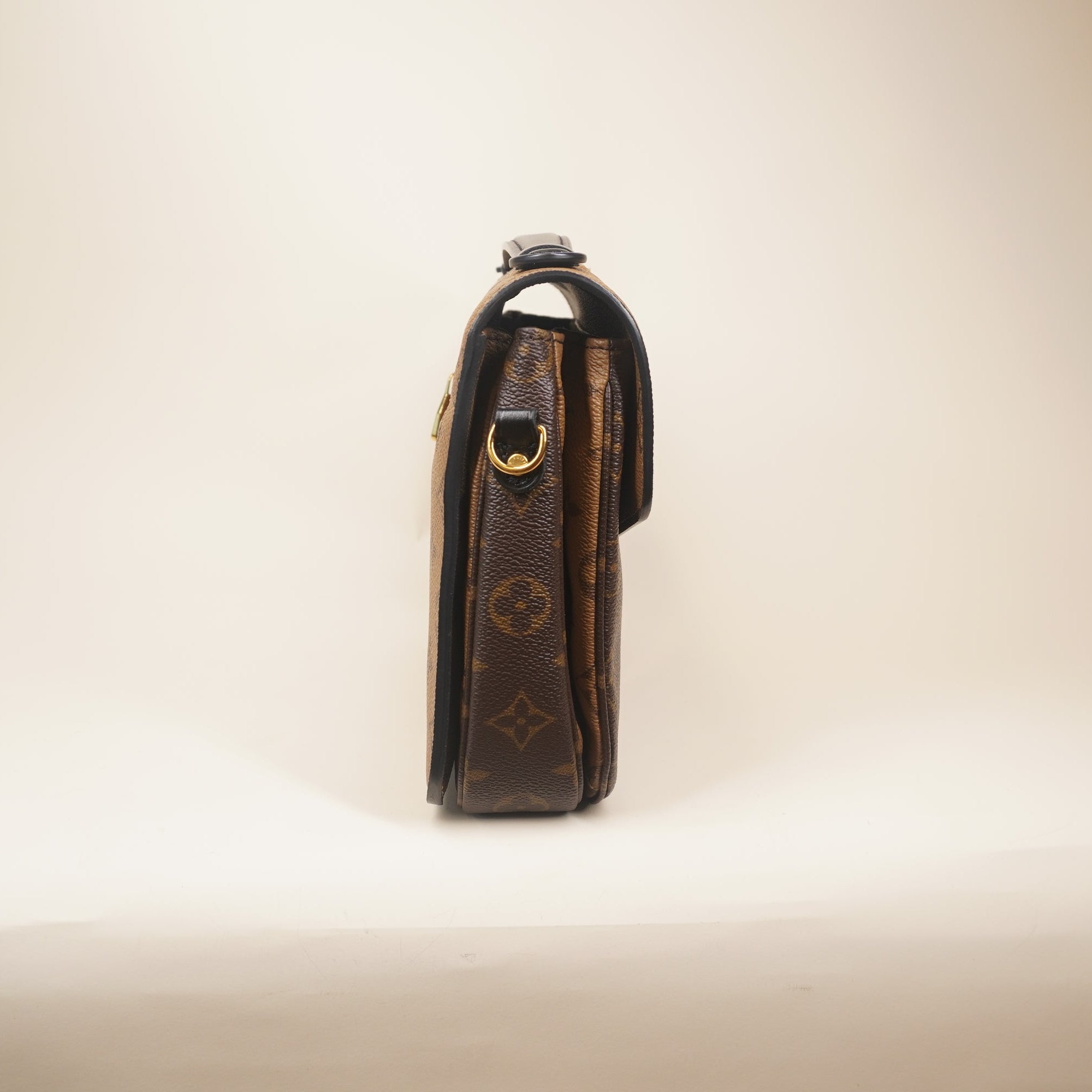 PRE-OWNED Reverse Monogram Pochette Metis Shoulder Bag