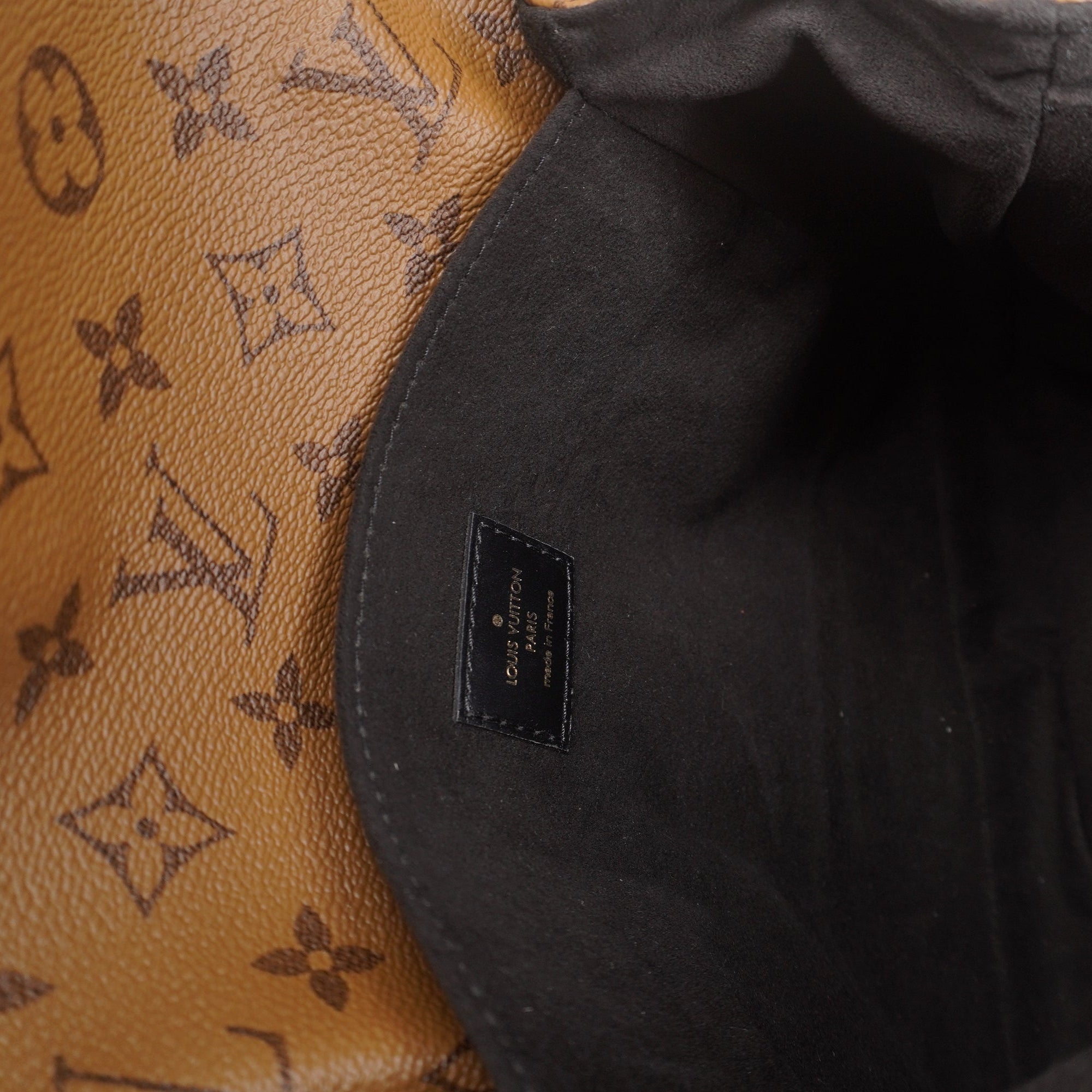 PRE-OWNED Reverse Monogram Pochette Metis Shoulder Bag