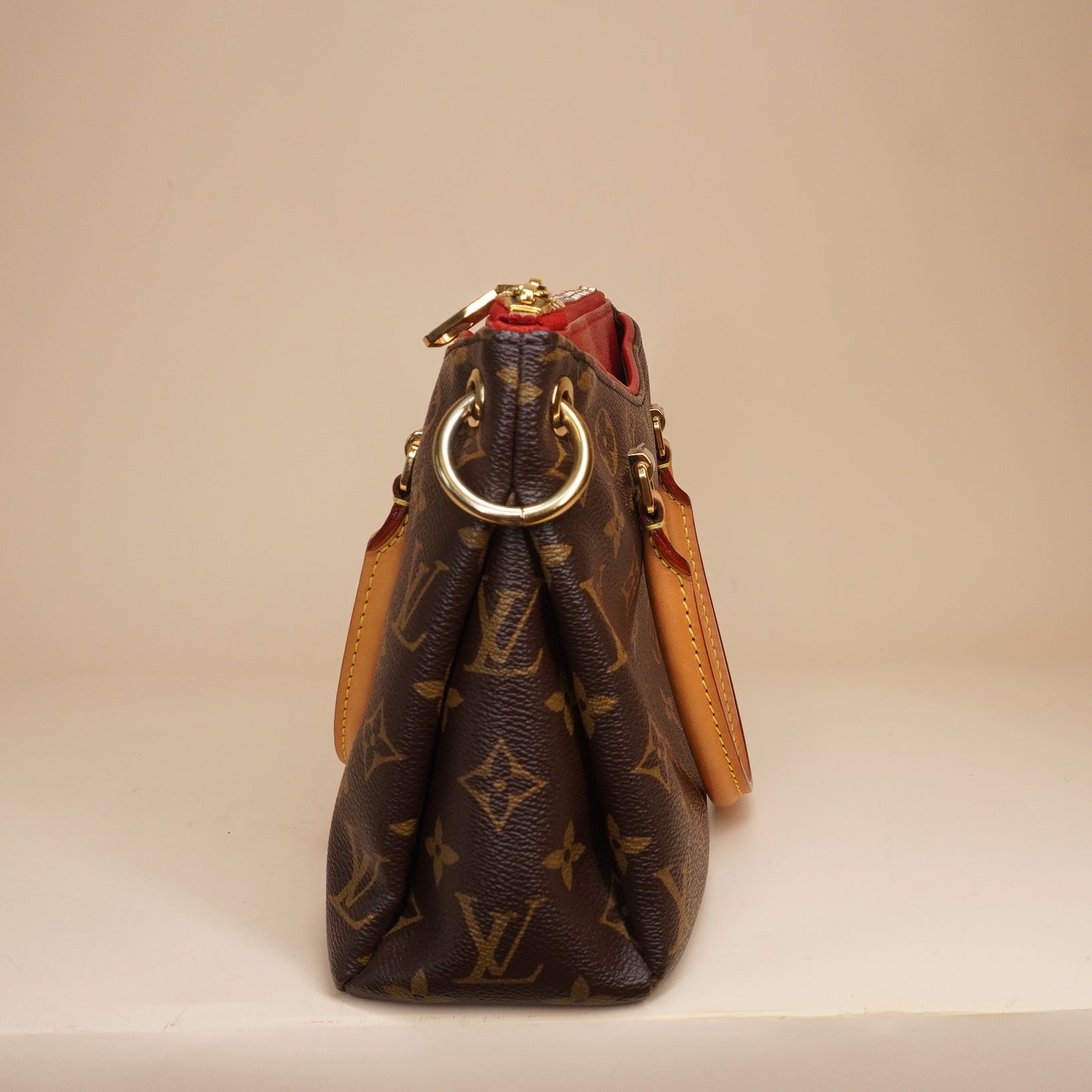 PRE-OWNED LV Monogram Canvas Pallas BB Shoulder Bag