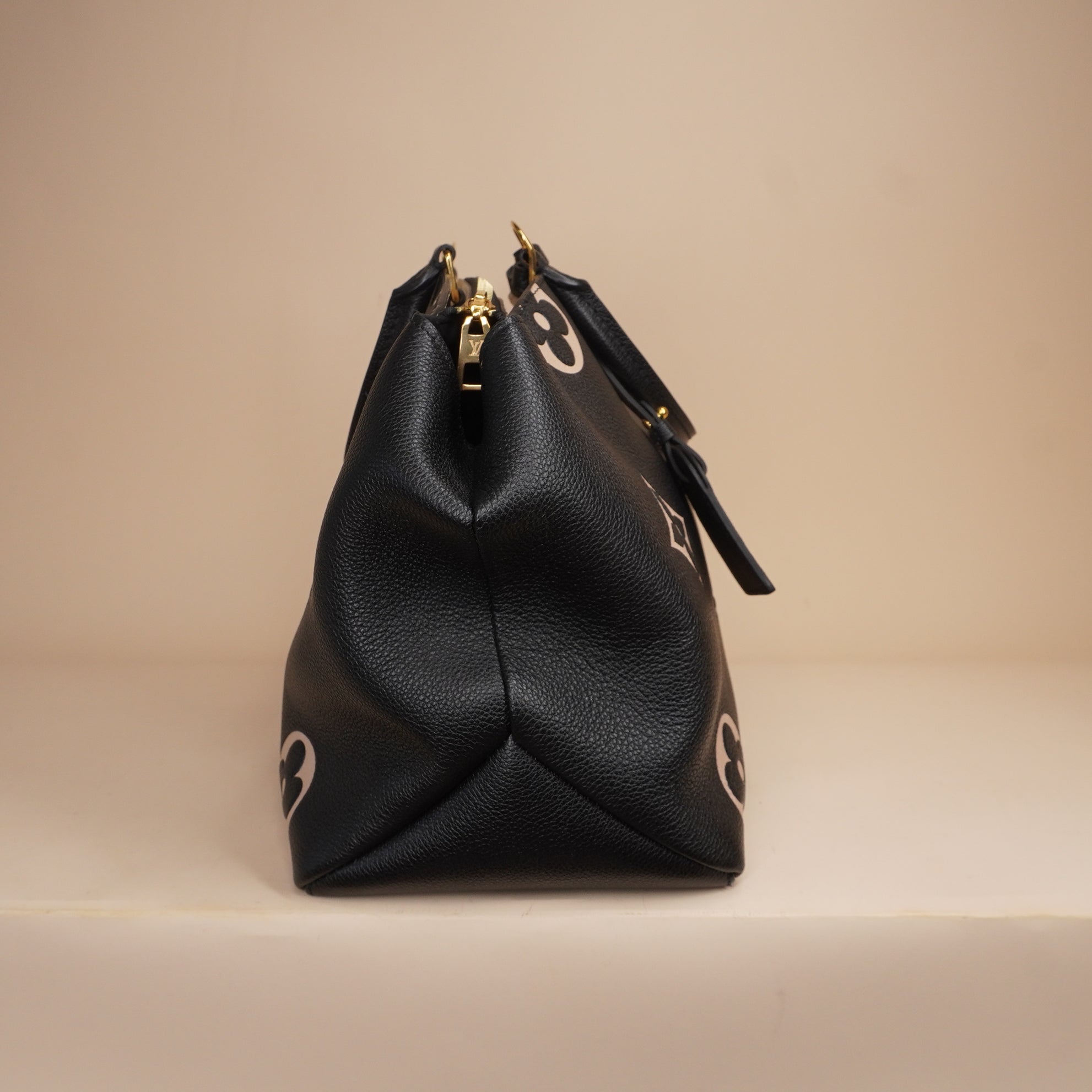 PRE-OWNED LV Empreinte Monogram Giant Petit Palais Black Beige