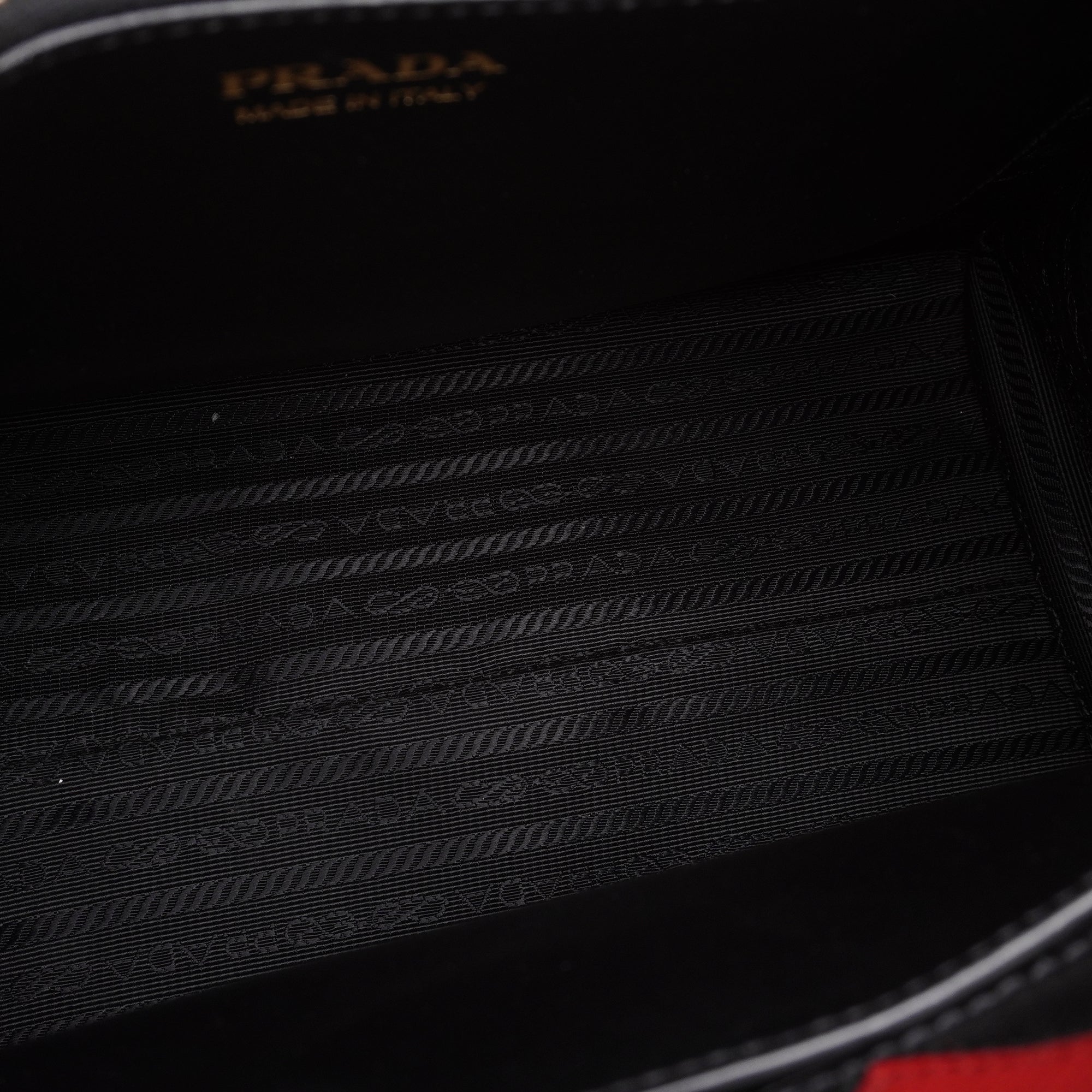 PRE-OWNED Black Saffiano Lux Paradigme Tote with Strap Shoulder Bag