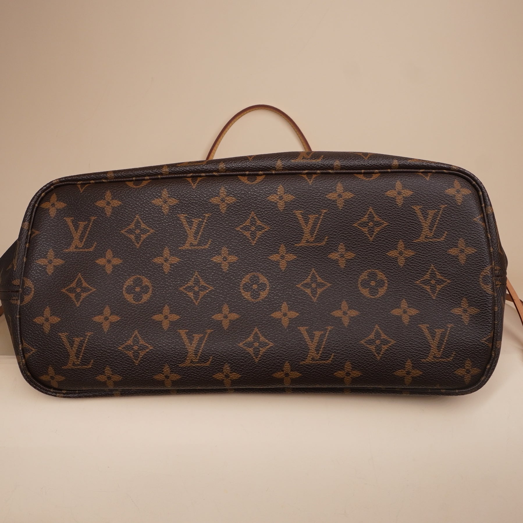 PRE-OWNED LV Monogram Neo Neverfull MM Pivoine