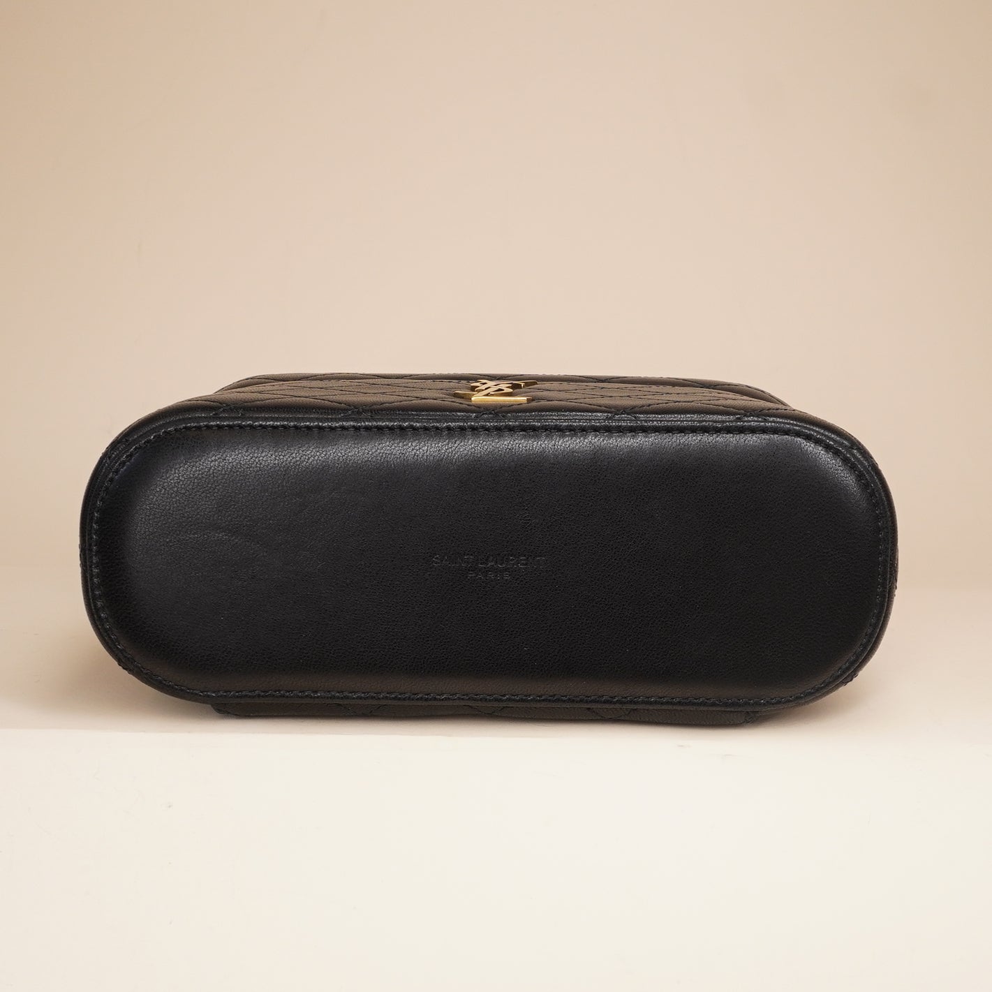 PRE-OWNED Black Gaby Vanity Crossbody Bag