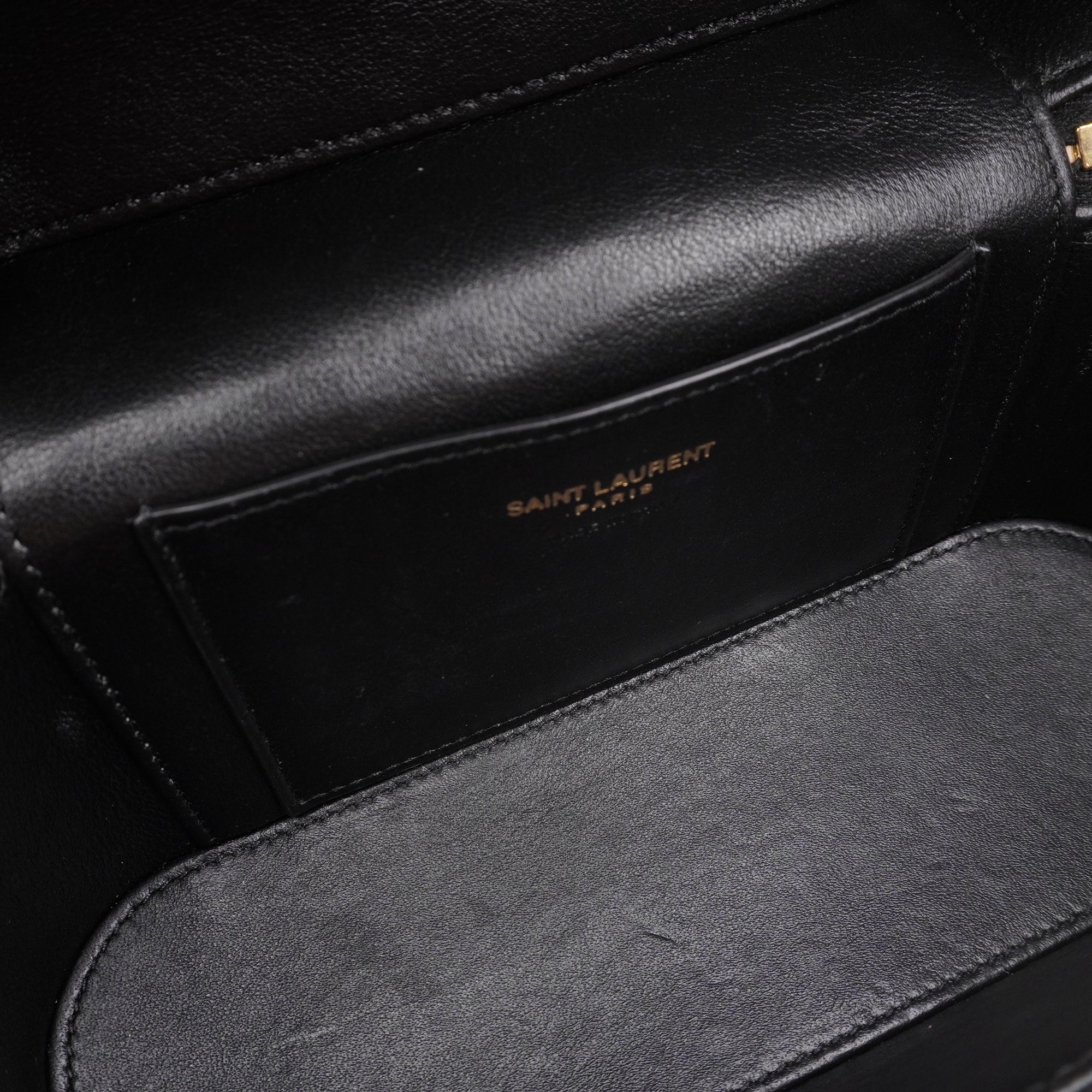 PRE-OWNED Black Gaby Vanity Crossbody Bag